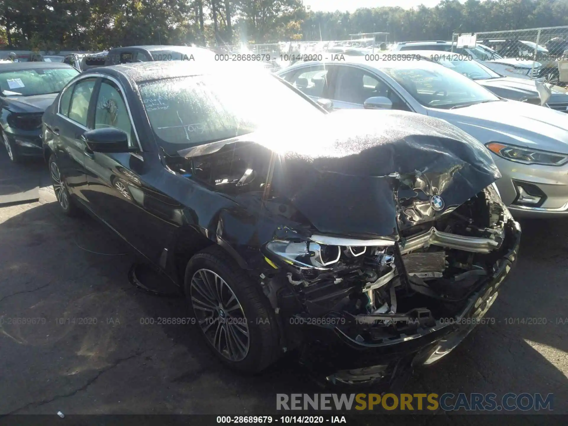 1 Фотография поврежденного автомобиля WBAJR3C05LWW60234 BMW 5 SERIES 2020