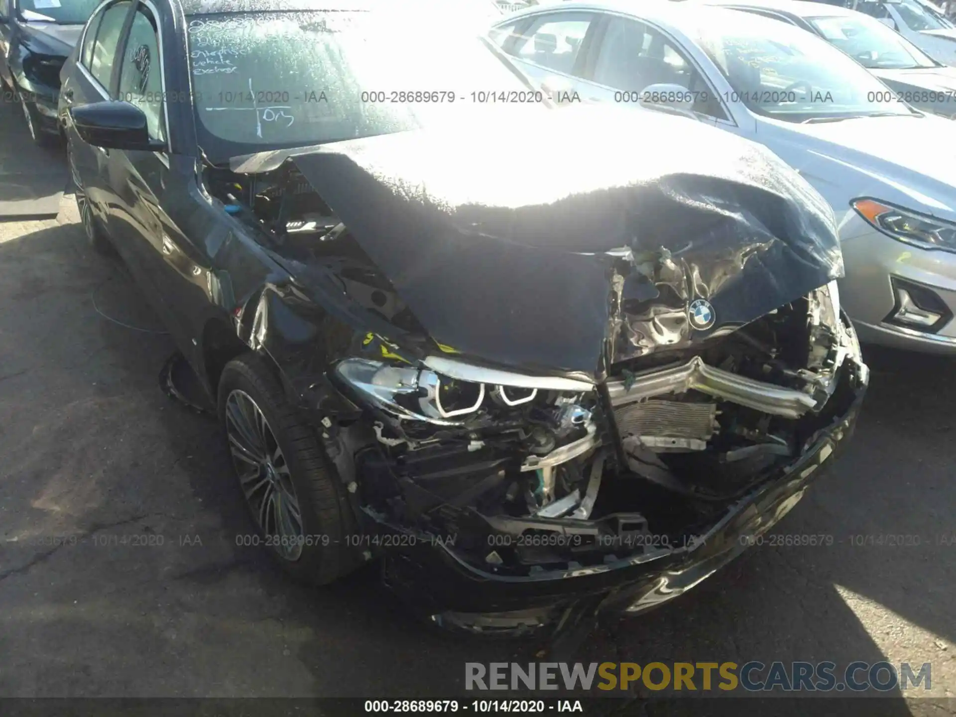 6 Фотография поврежденного автомобиля WBAJR3C05LWW60234 BMW 5 SERIES 2020