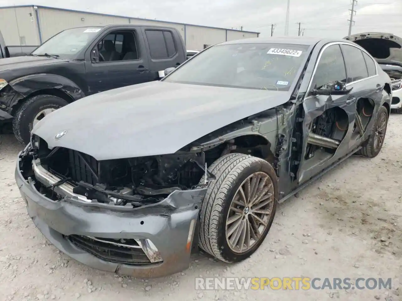 2 Photograph of a damaged car WBAJR3C05LWW63117 BMW 5 SERIES 2020