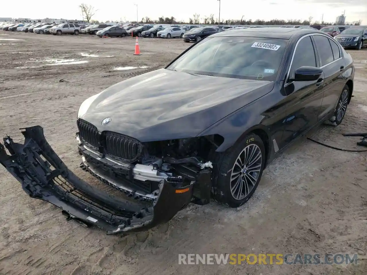 2 Photograph of a damaged car WBAJR3C05LWW69273 BMW 5 SERIES 2020