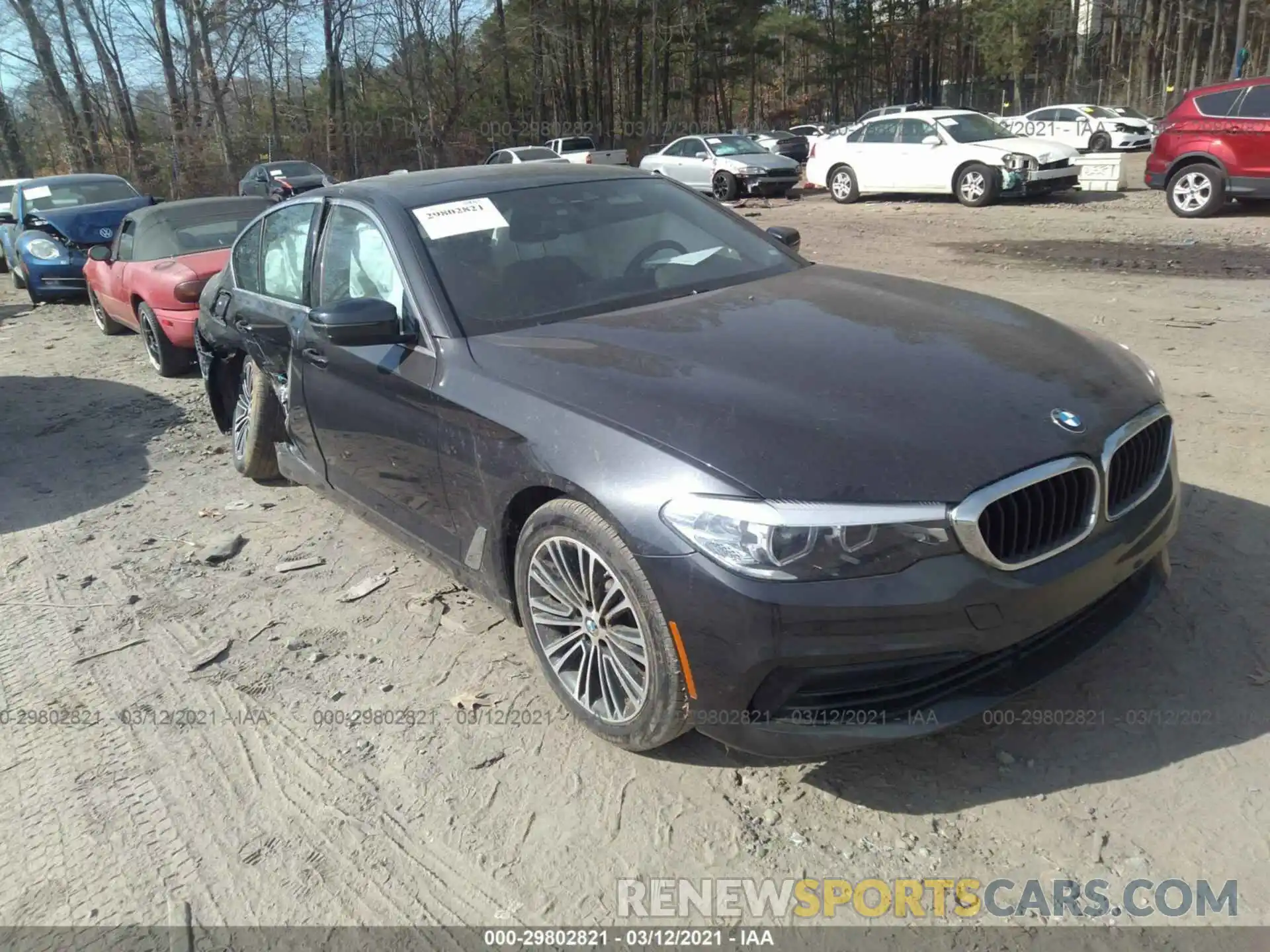 1 Photograph of a damaged car WBAJR3C06LWW63868 BMW 5 SERIES 2020