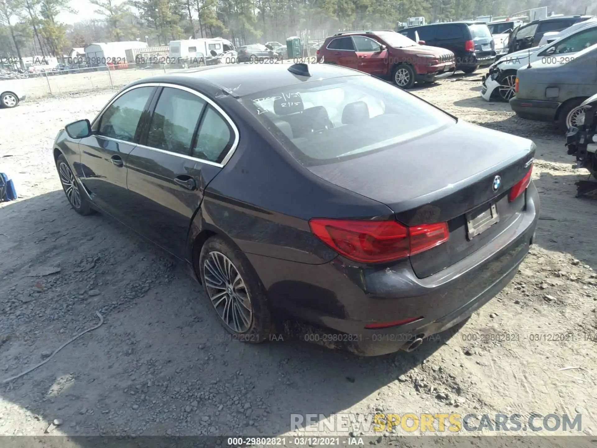 3 Photograph of a damaged car WBAJR3C06LWW63868 BMW 5 SERIES 2020