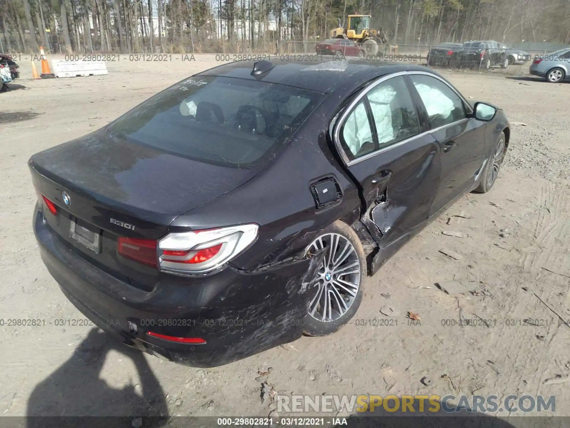 4 Photograph of a damaged car WBAJR3C06LWW63868 BMW 5 SERIES 2020