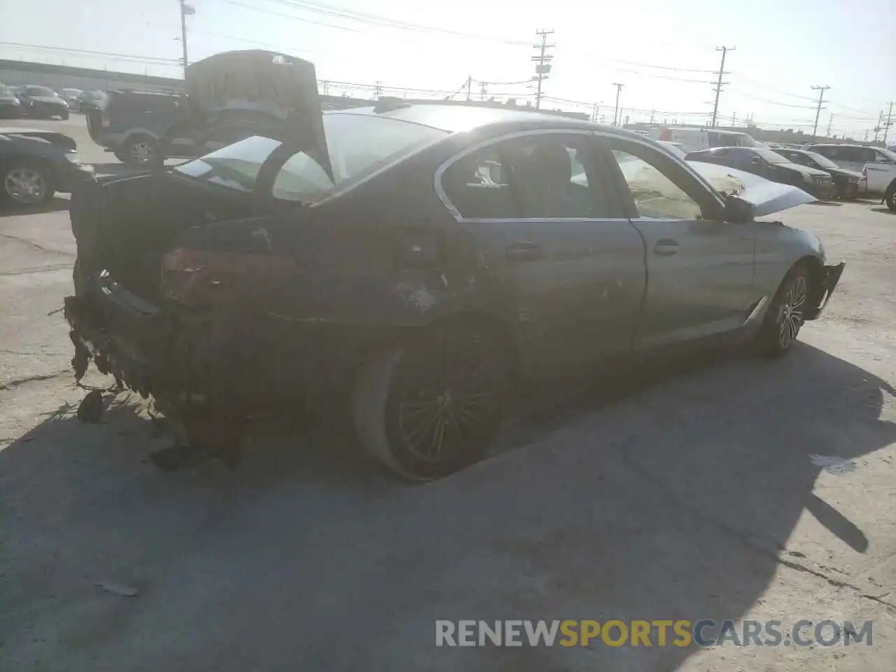 4 Photograph of a damaged car WBAJR3C06LWW74899 BMW 5 SERIES 2020