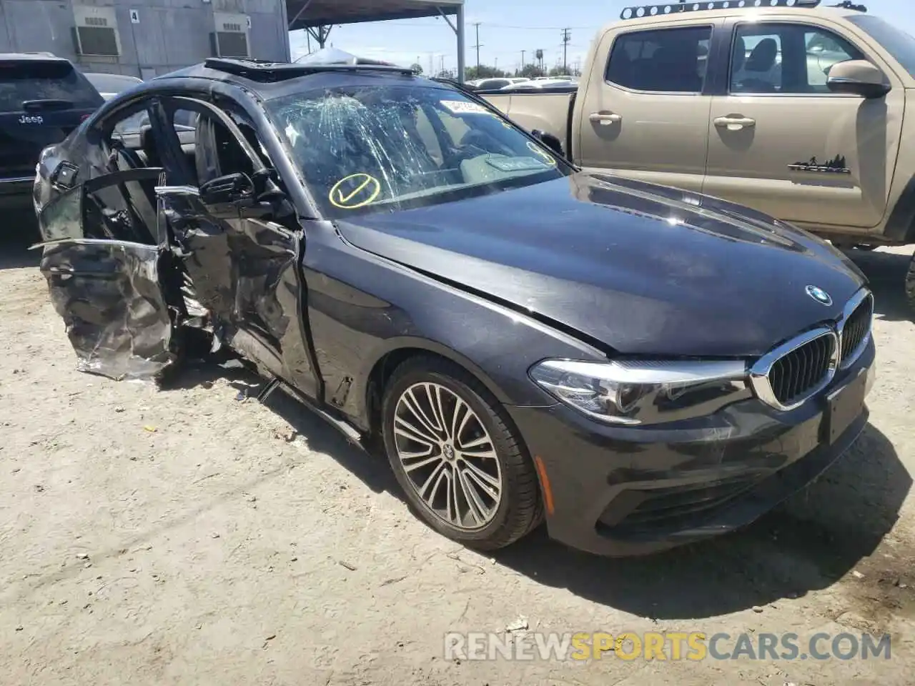 1 Photograph of a damaged car WBAJR3C06LWW81822 BMW 5 SERIES 2020