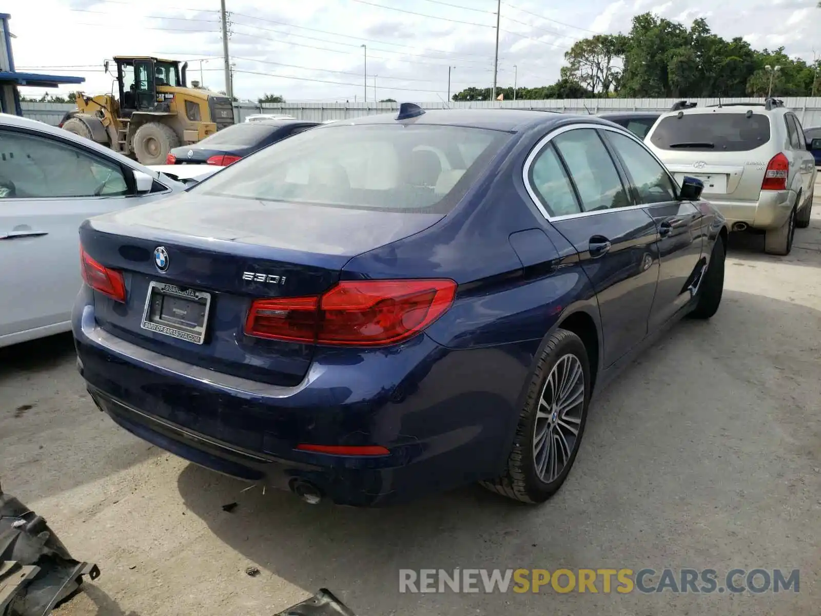 4 Photograph of a damaged car WBAJR3C07LCD59758 BMW 5 SERIES 2020