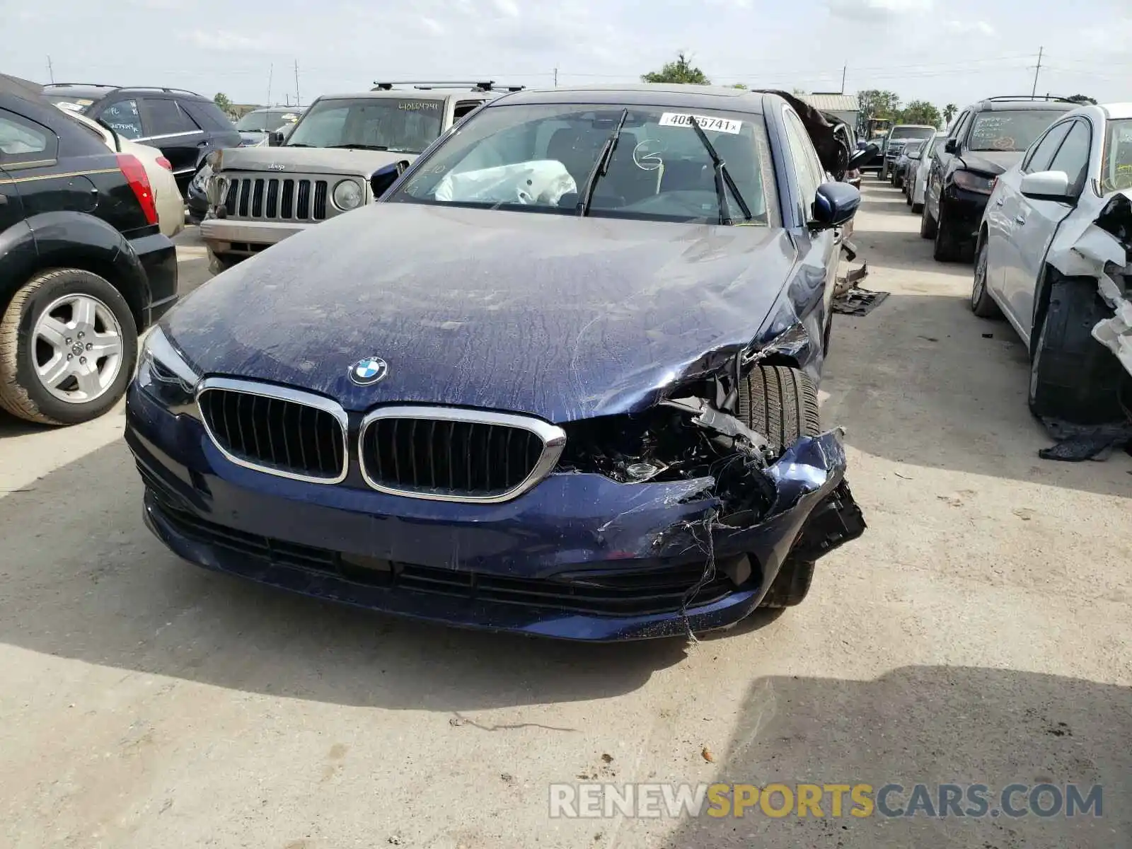 9 Photograph of a damaged car WBAJR3C07LCD59758 BMW 5 SERIES 2020