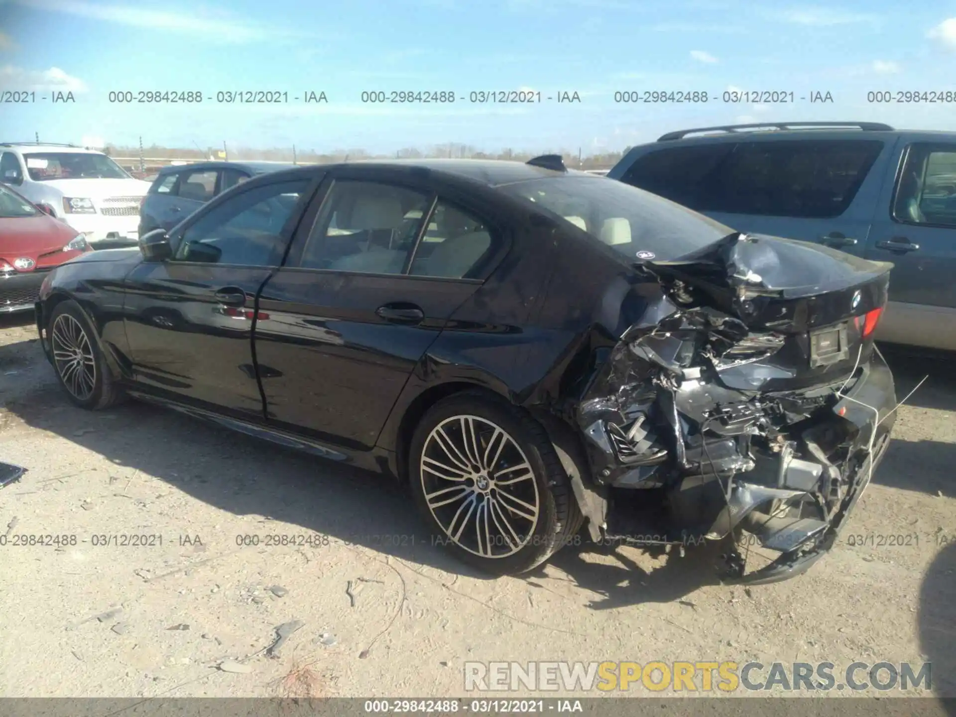 3 Photograph of a damaged car WBAJR3C07LCD59842 BMW 5 SERIES 2020