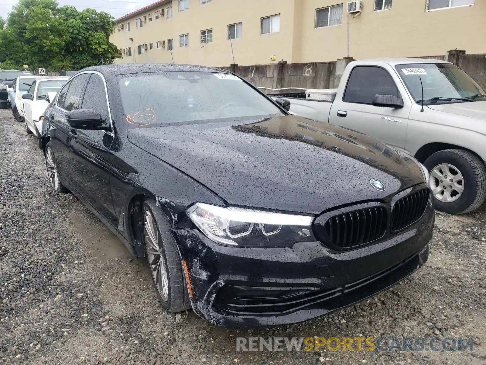 1 Photograph of a damaged car WBAJR3C07LCE55017 BMW 5 SERIES 2020