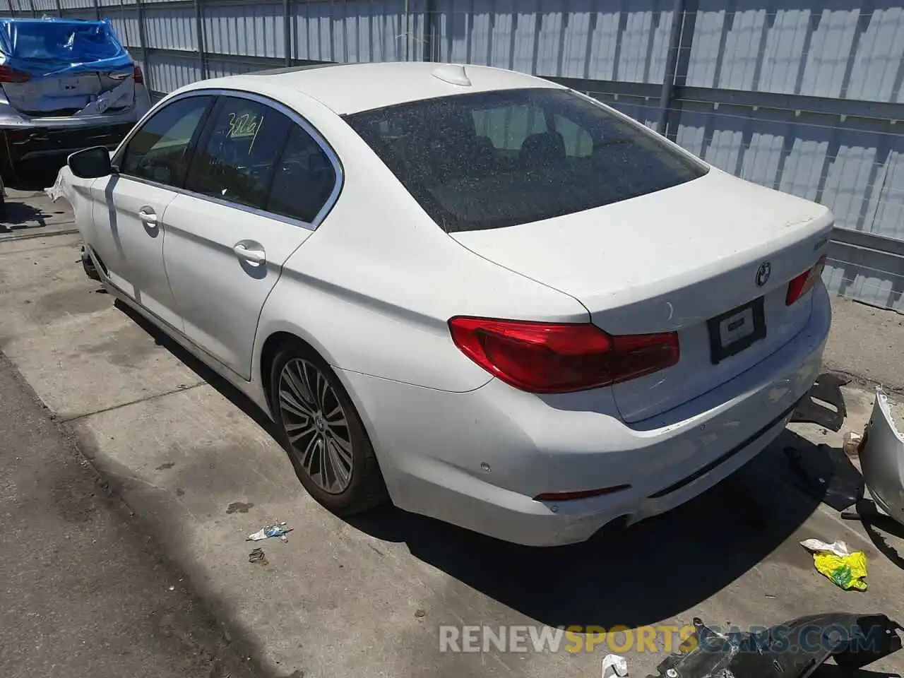 3 Photograph of a damaged car WBAJR3C07LWW73695 BMW 5 SERIES 2020