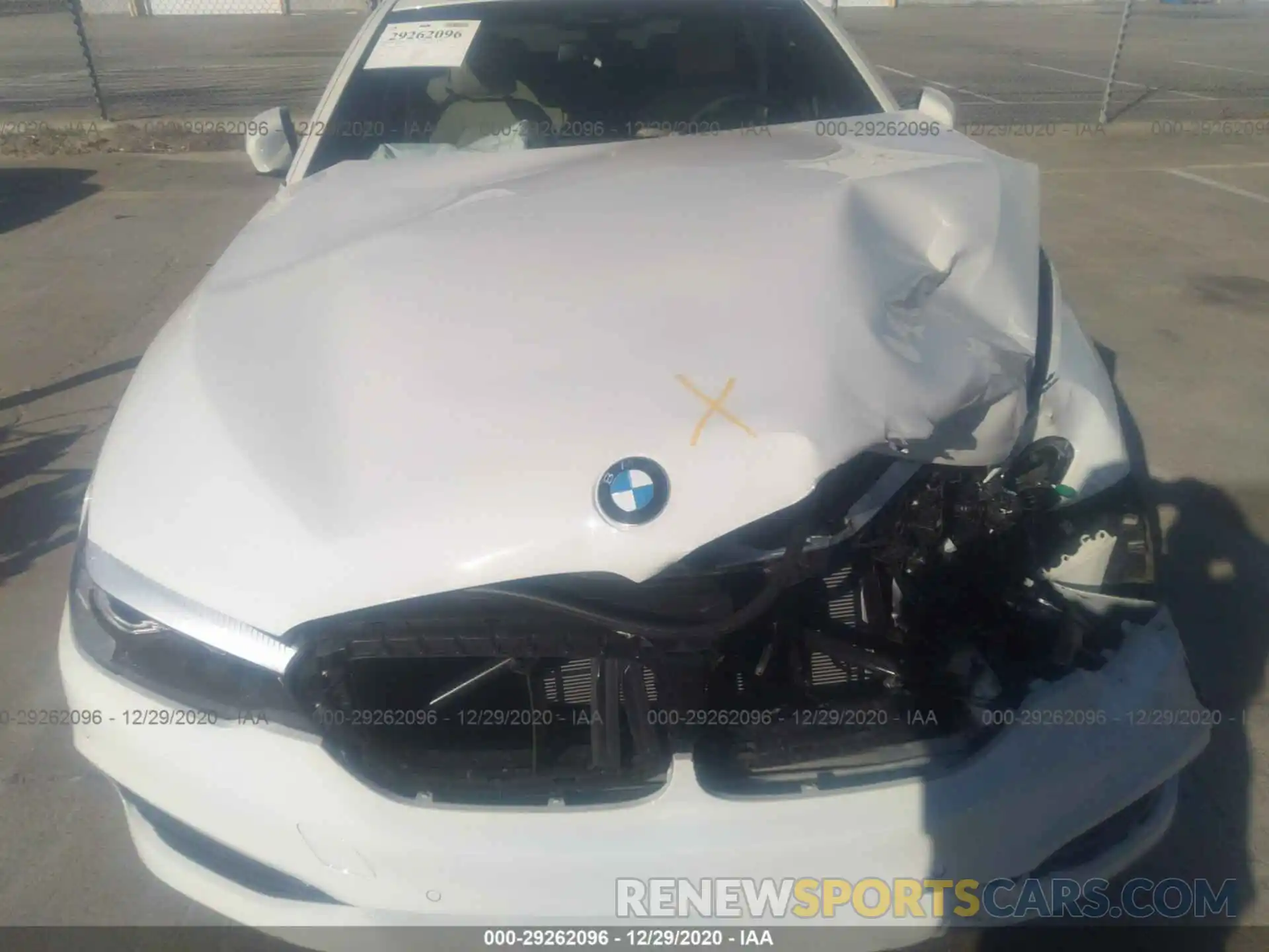 10 Photograph of a damaged car WBAJR3C08LWW68554 BMW 5 SERIES 2020