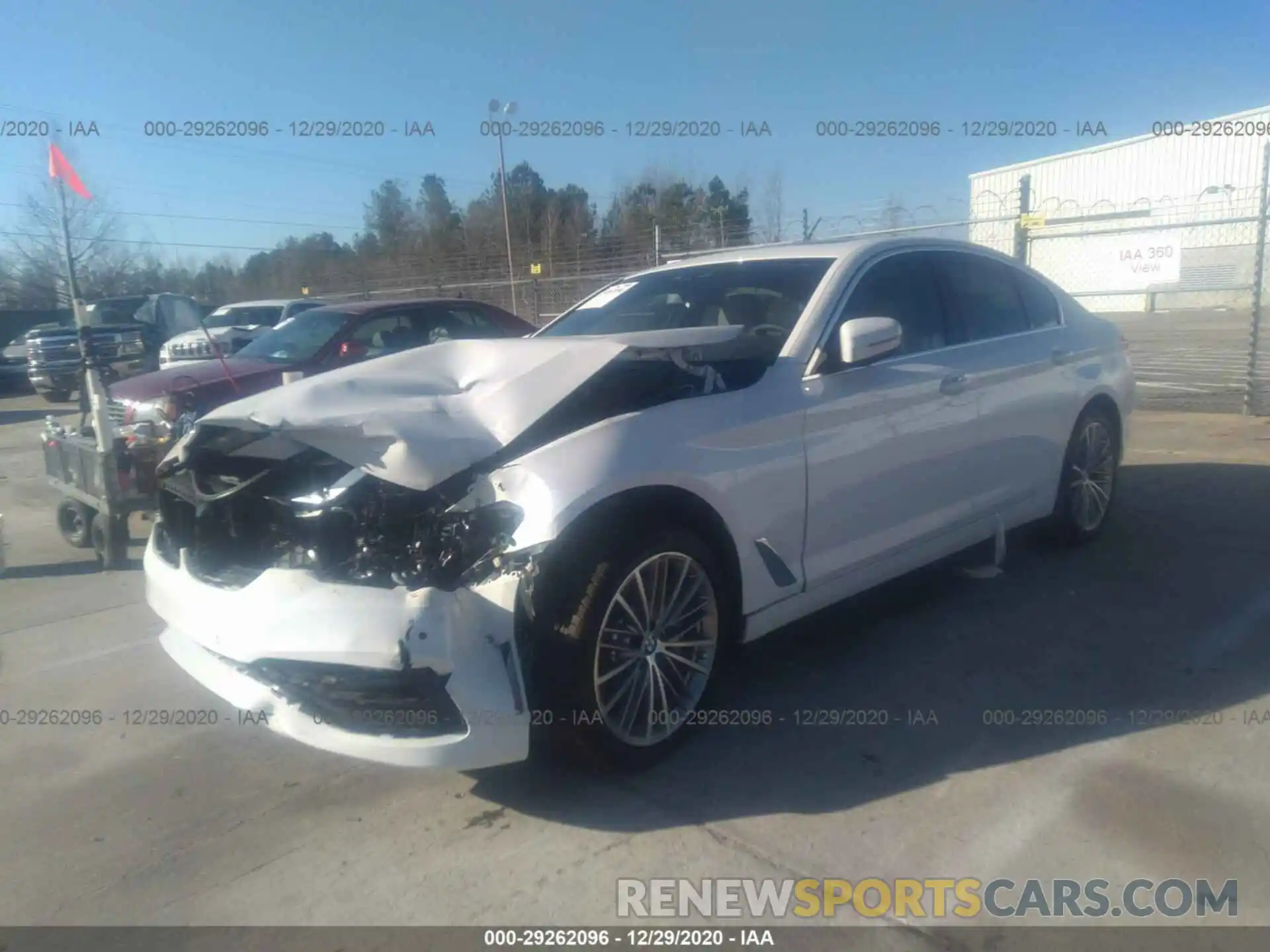 2 Photograph of a damaged car WBAJR3C08LWW68554 BMW 5 SERIES 2020