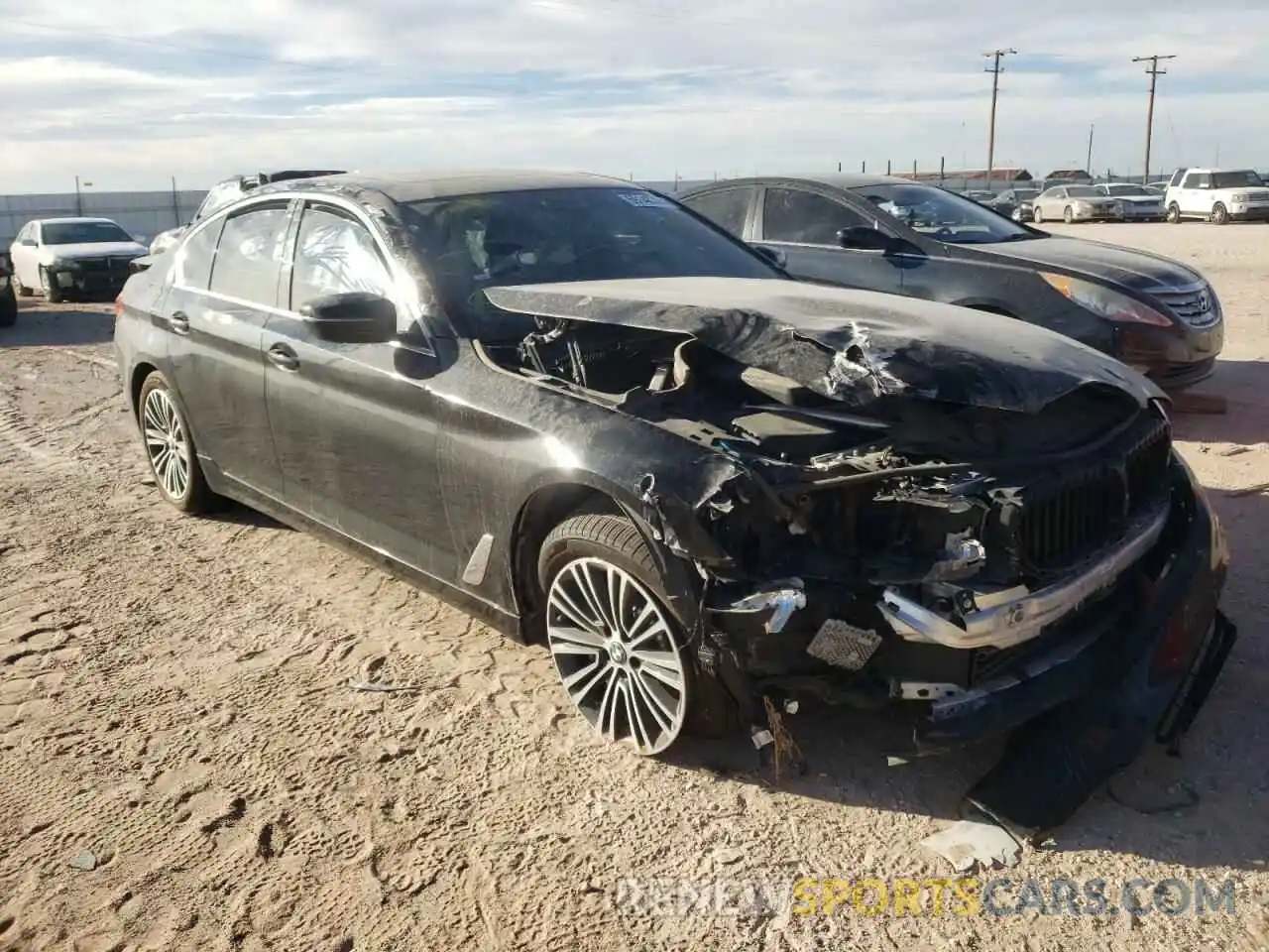 1 Photograph of a damaged car WBAJR3C09LBP95398 BMW 5 SERIES 2020