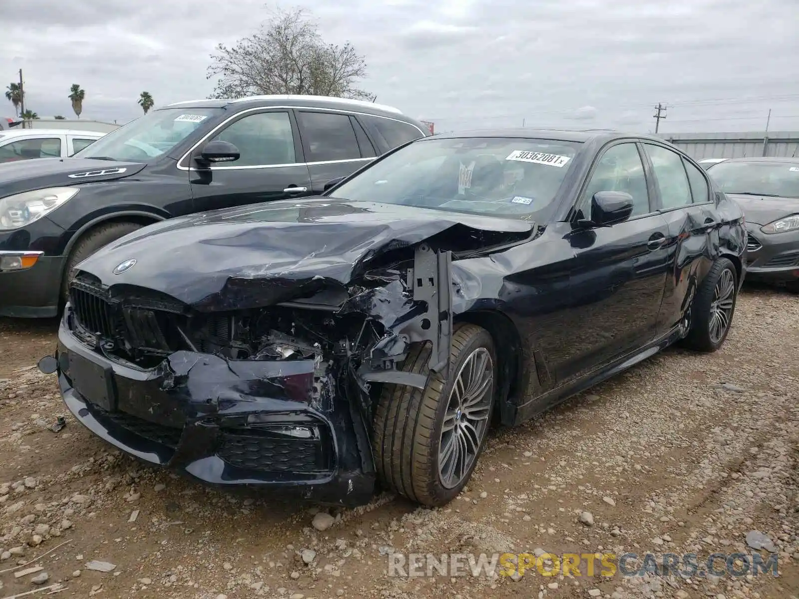 2 Photograph of a damaged car WBAJR3C09LCE31219 BMW 5 SERIES 2020