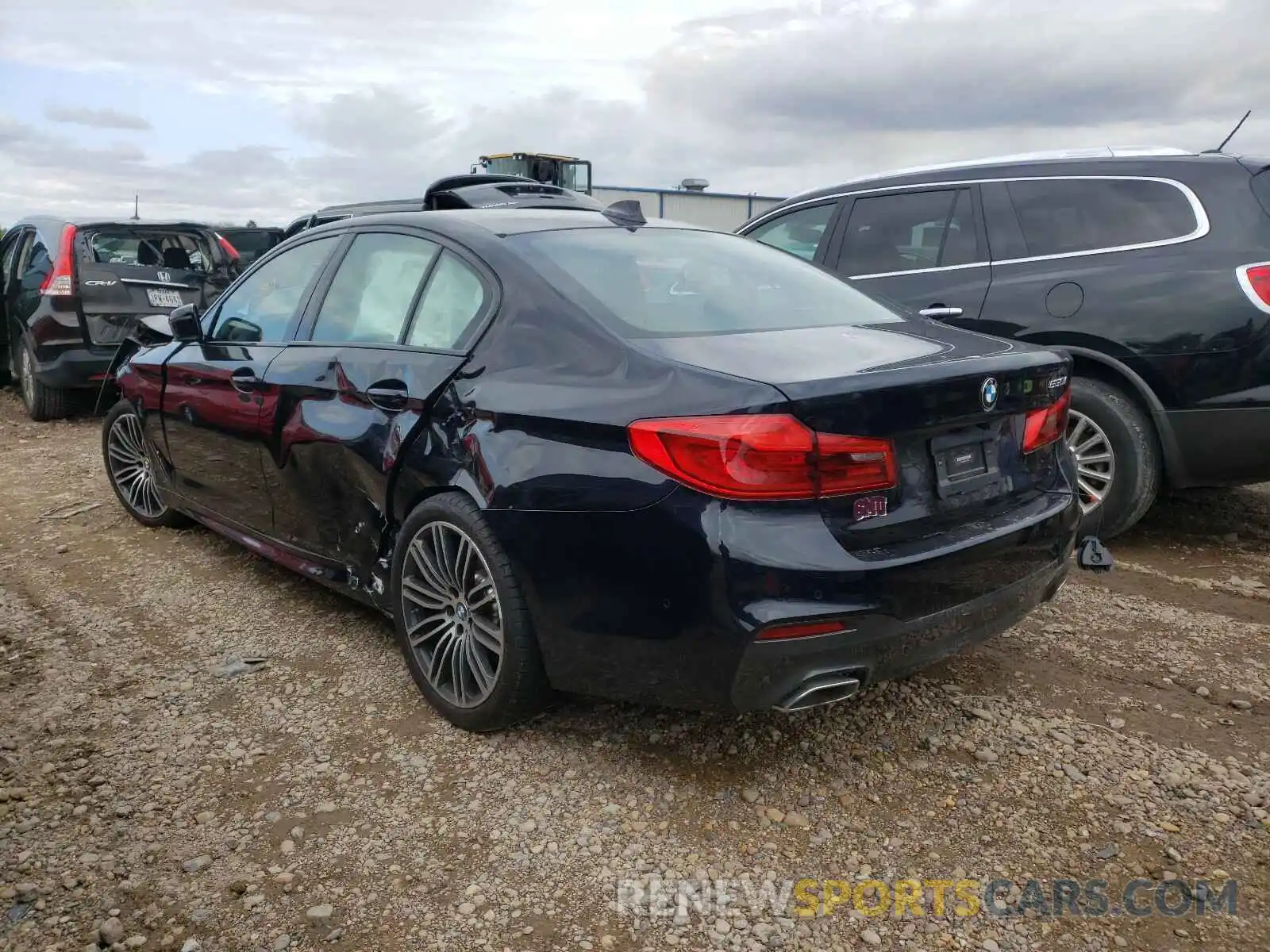 3 Photograph of a damaged car WBAJR3C09LCE31219 BMW 5 SERIES 2020