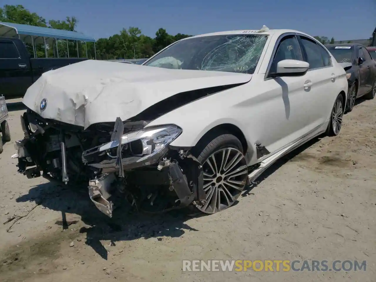 2 Photograph of a damaged car WBAJR3C09LCE57559 BMW 5 SERIES 2020