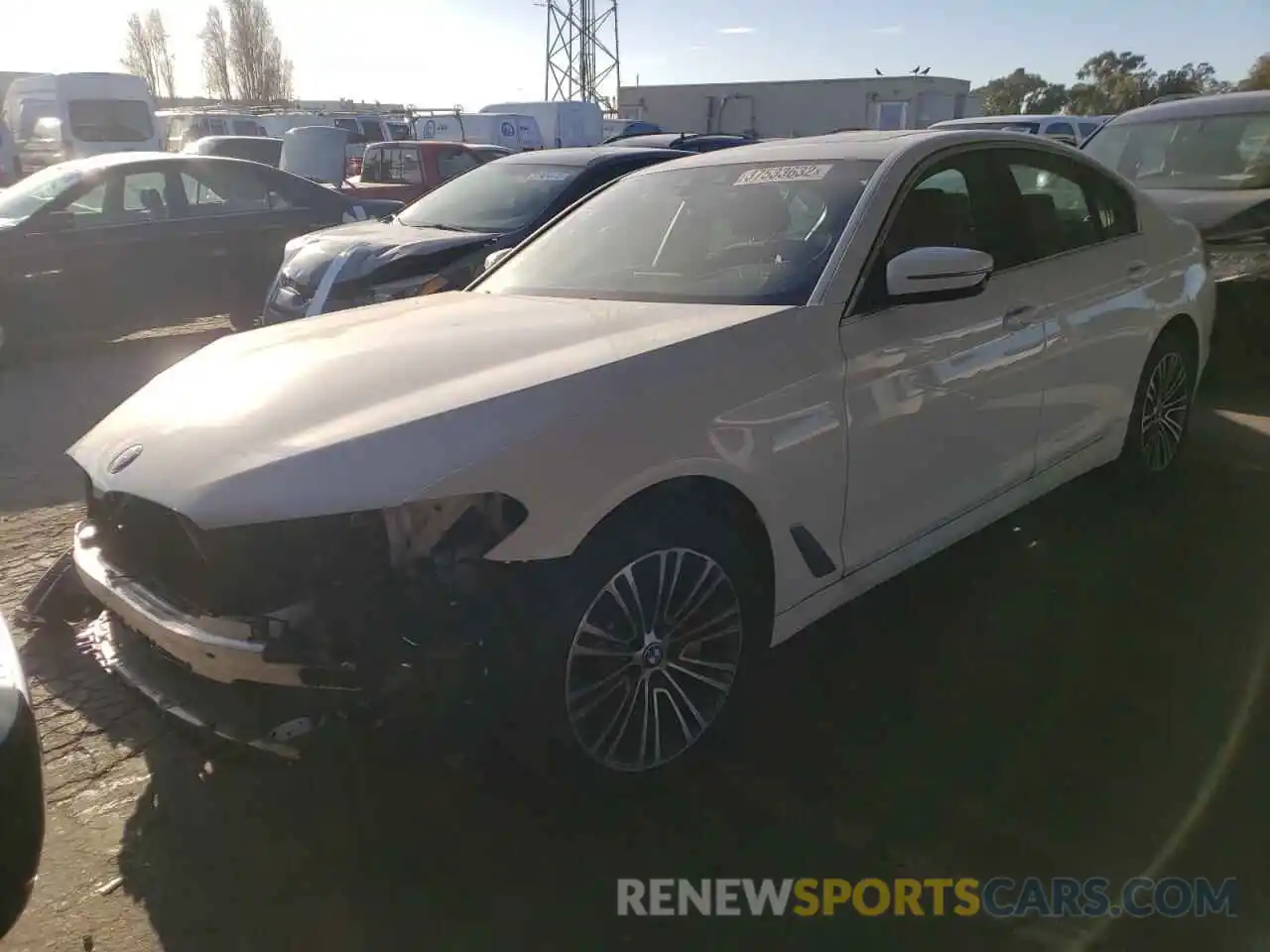 2 Photograph of a damaged car WBAJR3C0XLCE67002 BMW 5 SERIES 2020