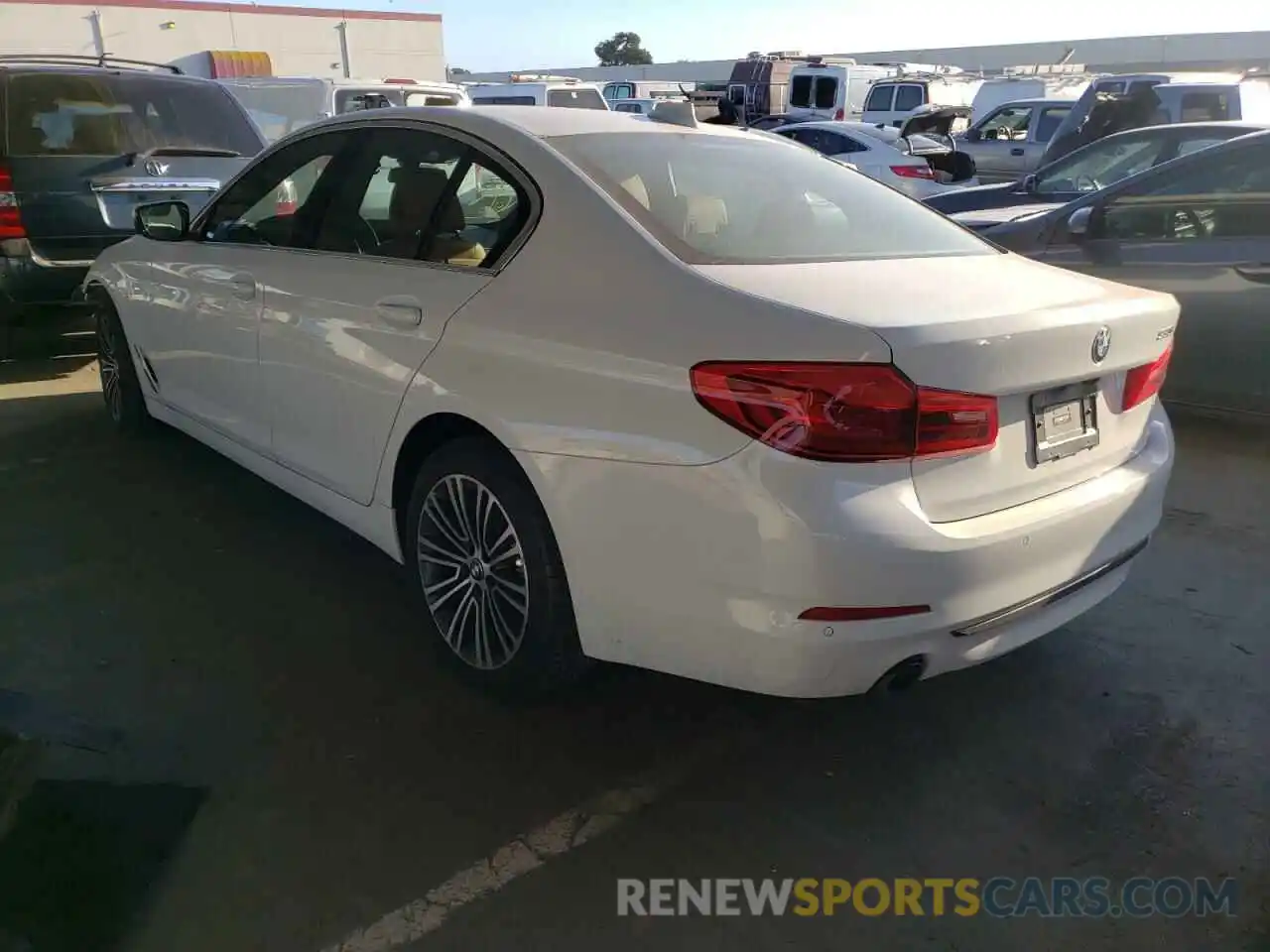 3 Photograph of a damaged car WBAJR3C0XLCE67002 BMW 5 SERIES 2020