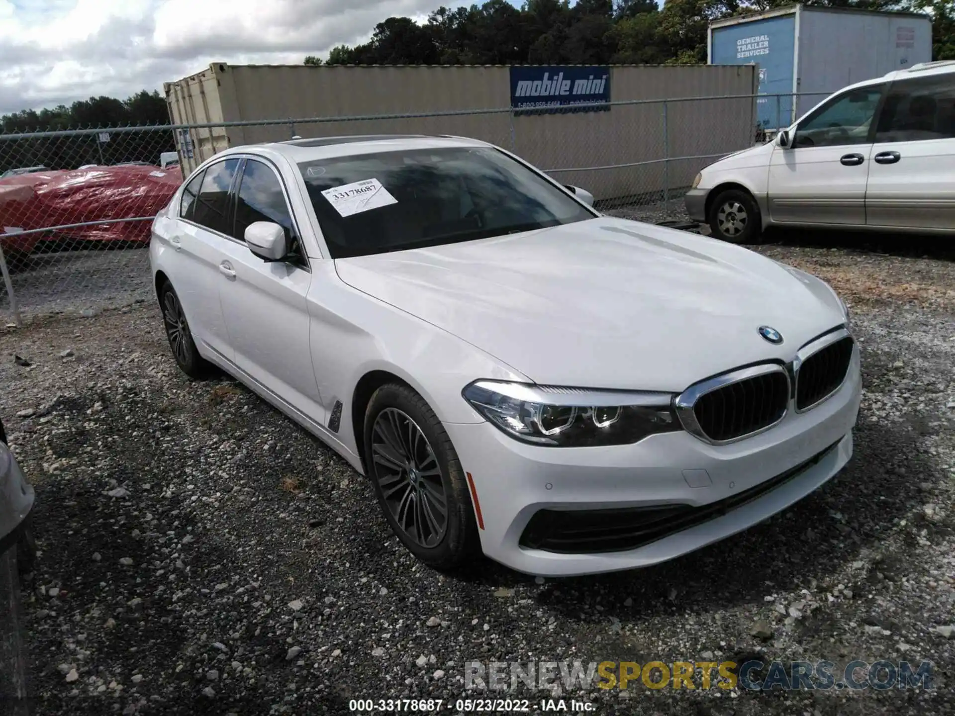 1 Photograph of a damaged car WBAJR3C0XLWW63890 BMW 5 SERIES 2020