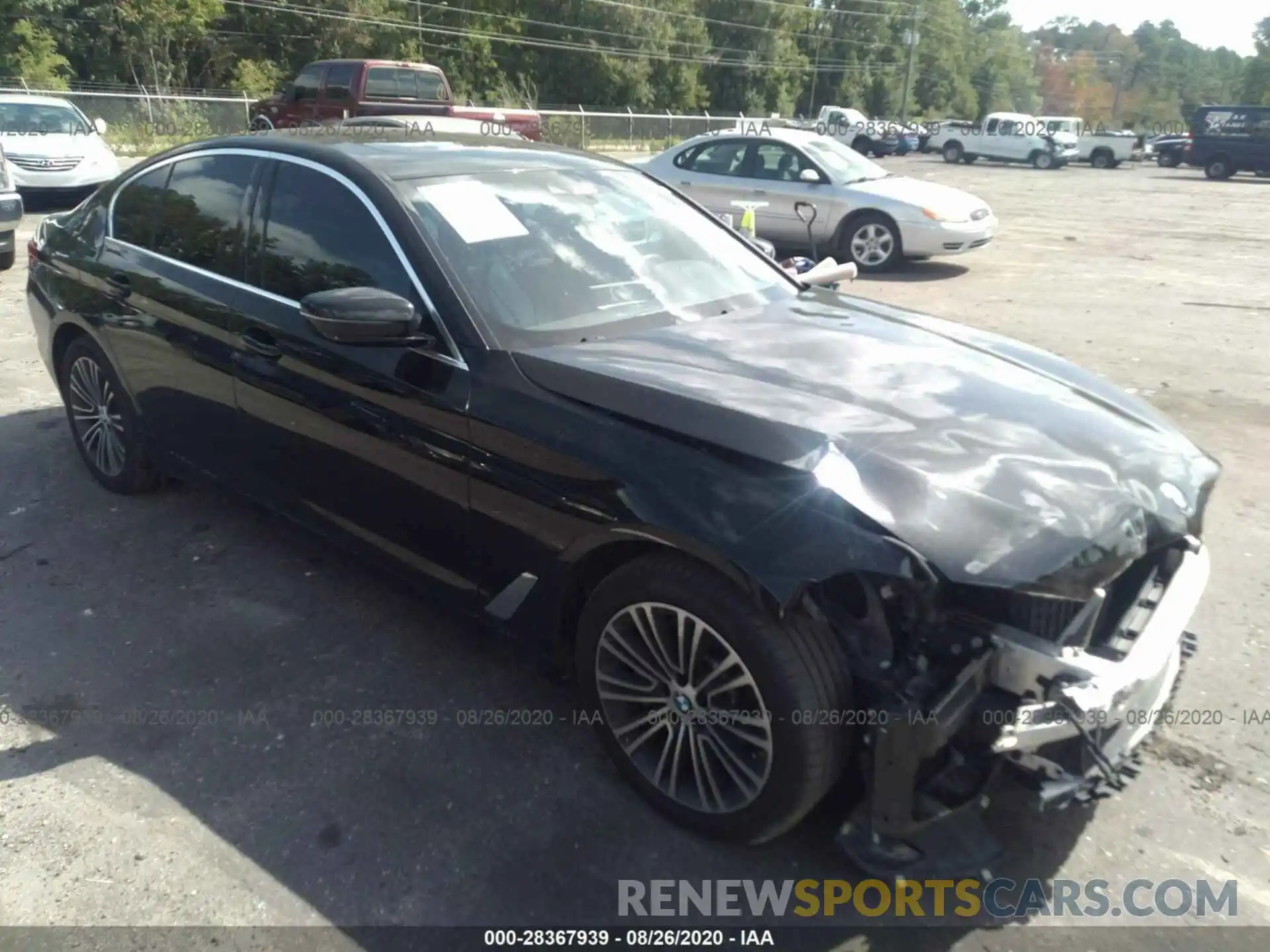 1 Photograph of a damaged car WBAJR3C0XLWW64506 BMW 5 SERIES 2020