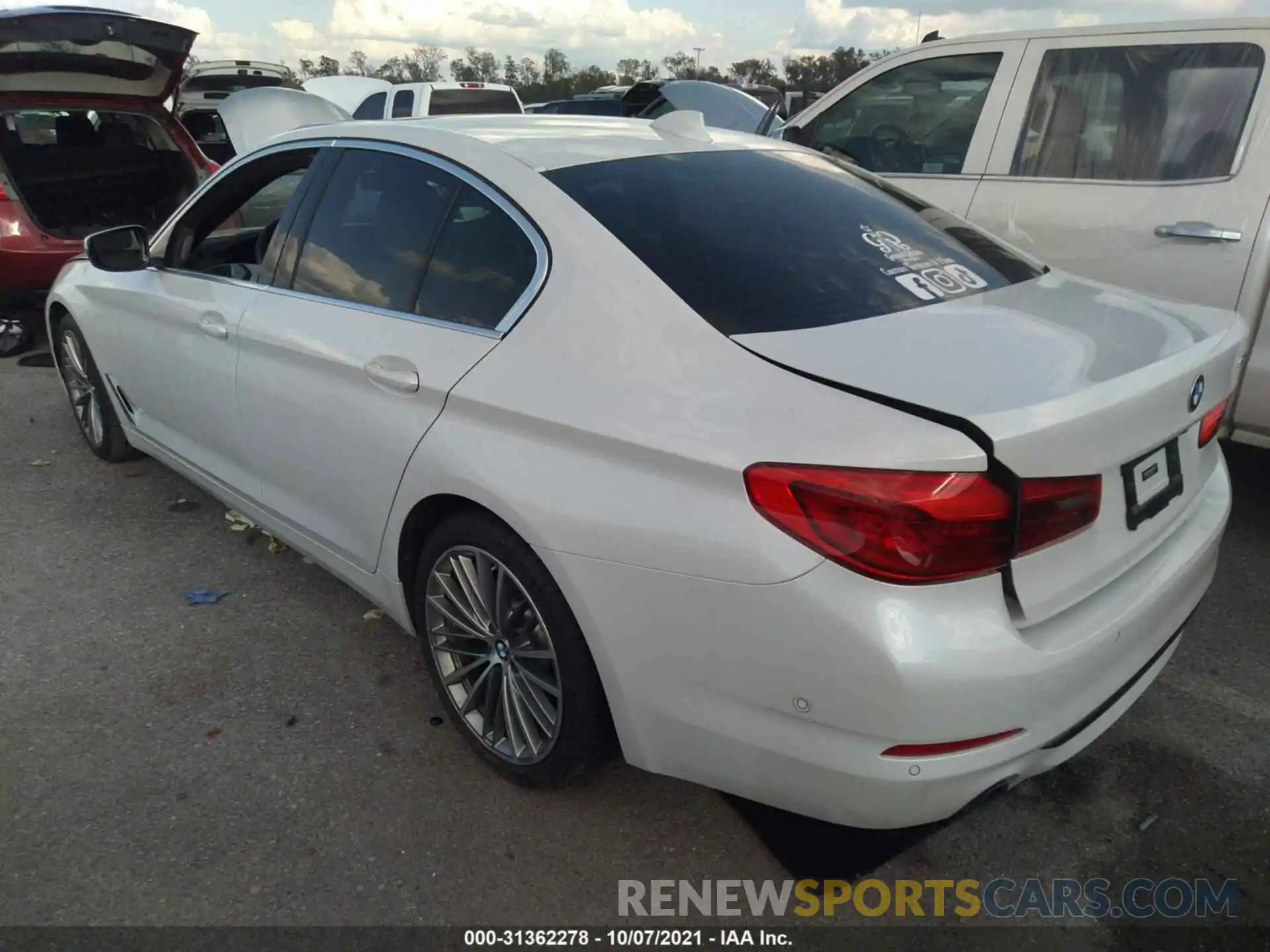 3 Photograph of a damaged car WBAJR3C0XLWW79071 BMW 5 SERIES 2020