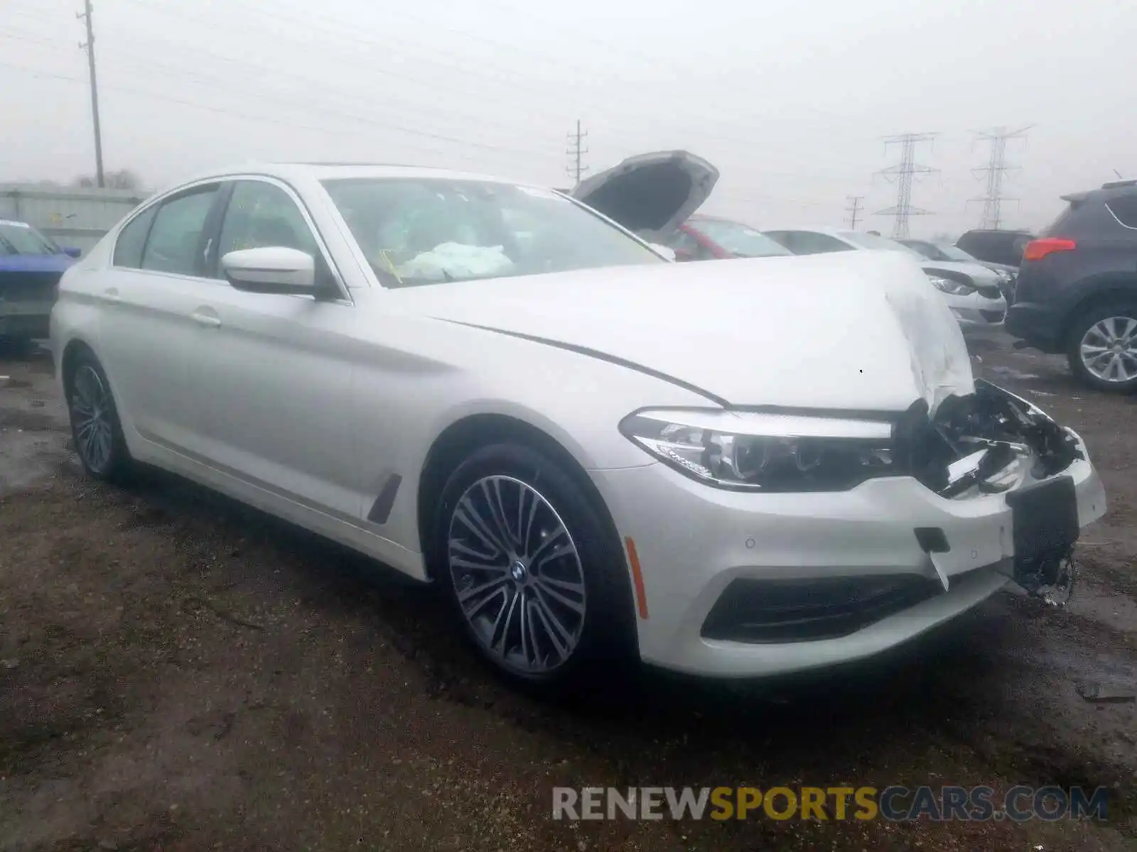 1 Photograph of a damaged car WBAJR7C00LCD58328 BMW 5 SERIES 2020