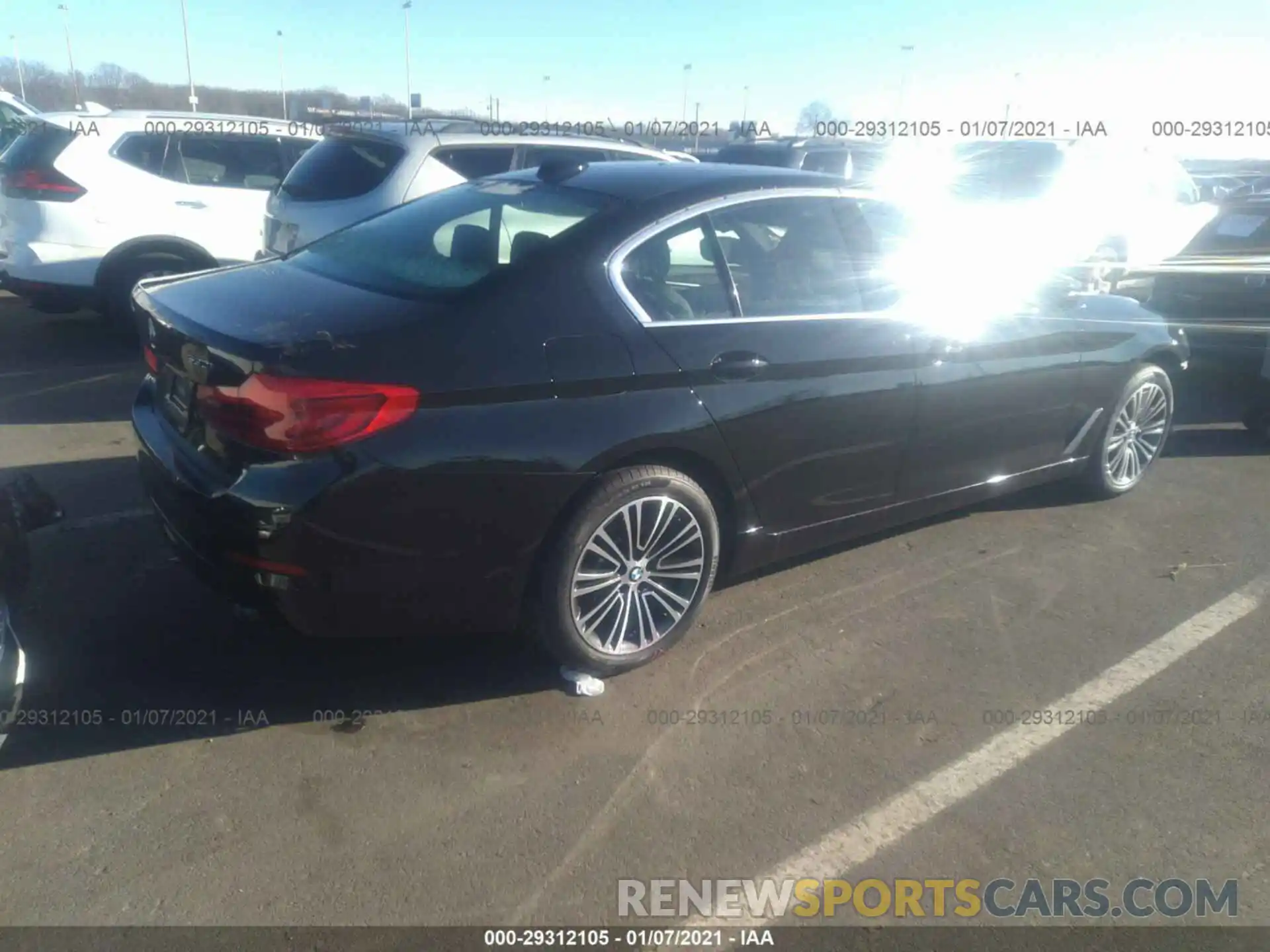 4 Photograph of a damaged car WBAJR7C00LCD61388 BMW 5 SERIES 2020