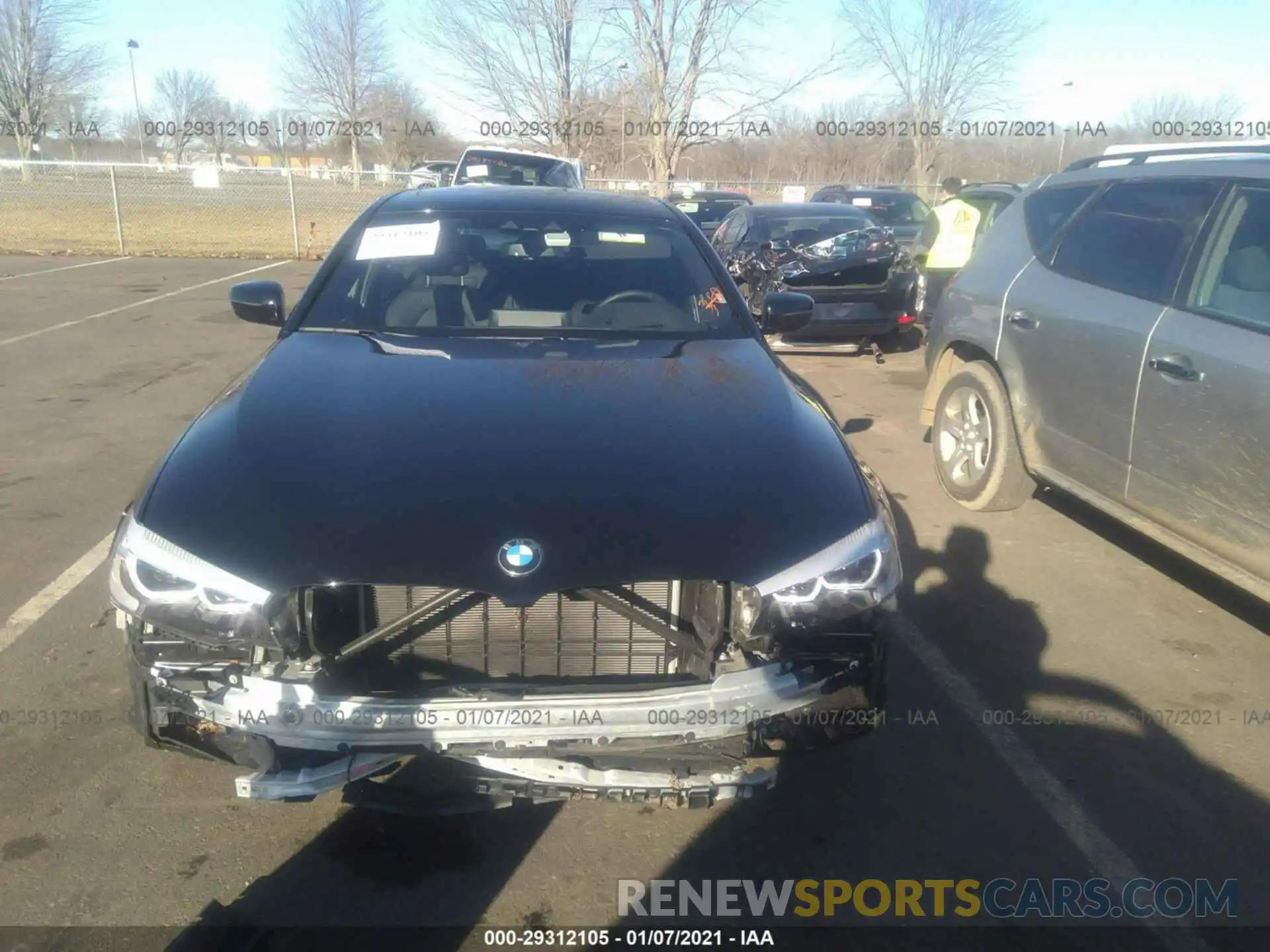 6 Photograph of a damaged car WBAJR7C00LCD61388 BMW 5 SERIES 2020