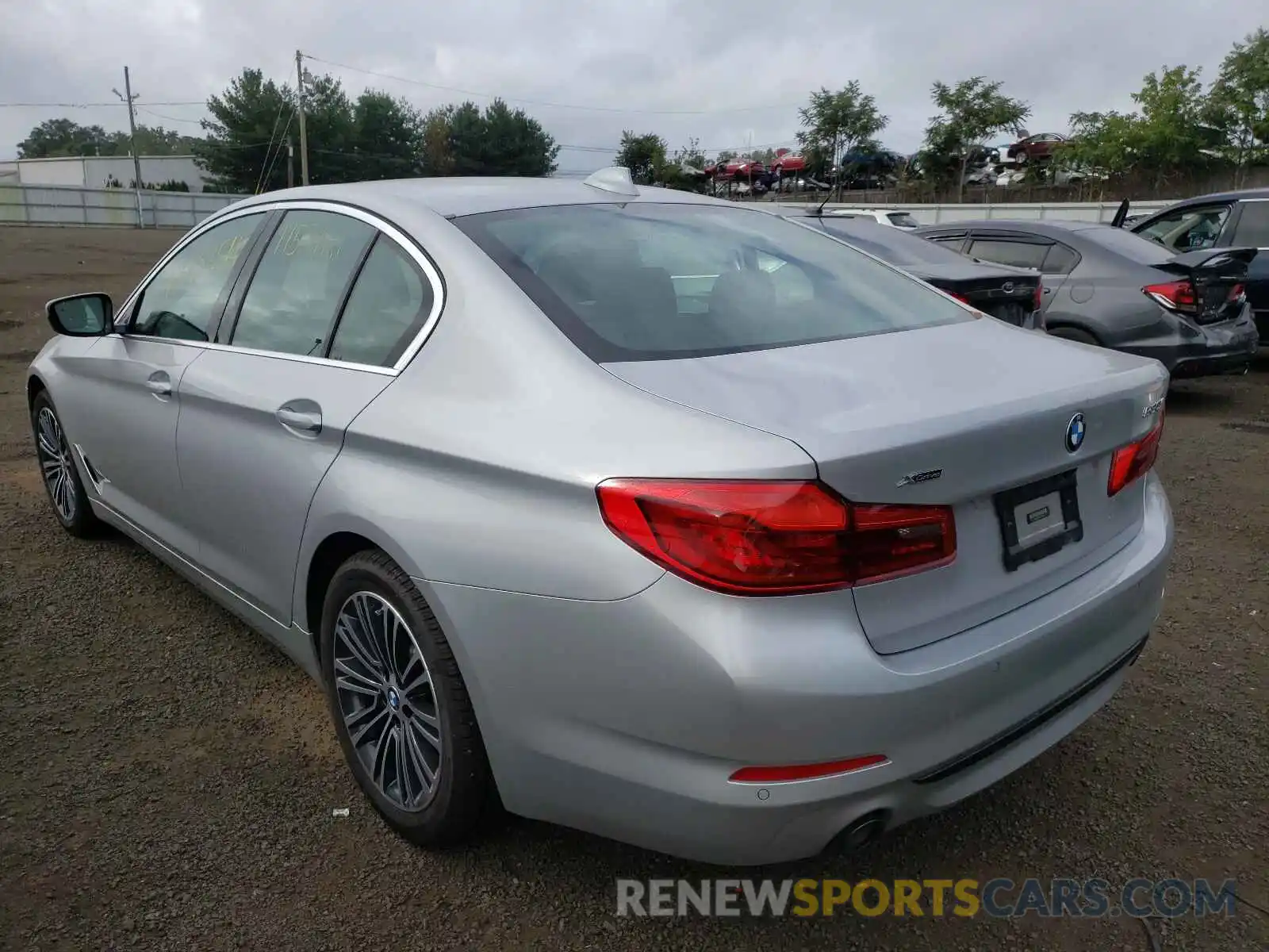 3 Photograph of a damaged car WBAJR7C00LCD78692 BMW 5 SERIES 2020