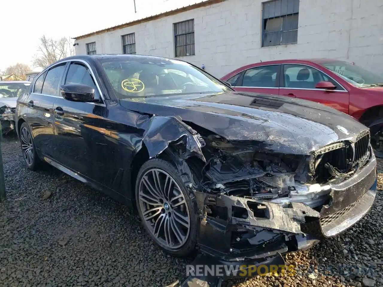 1 Photograph of a damaged car WBAJR7C00LWW54283 BMW 5 SERIES 2020