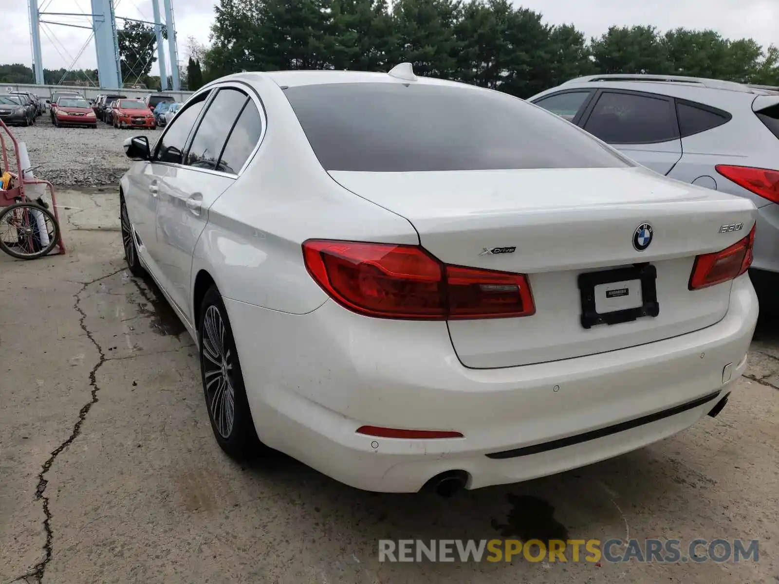 3 Photograph of a damaged car WBAJR7C00LWW79670 BMW 5 SERIES 2020