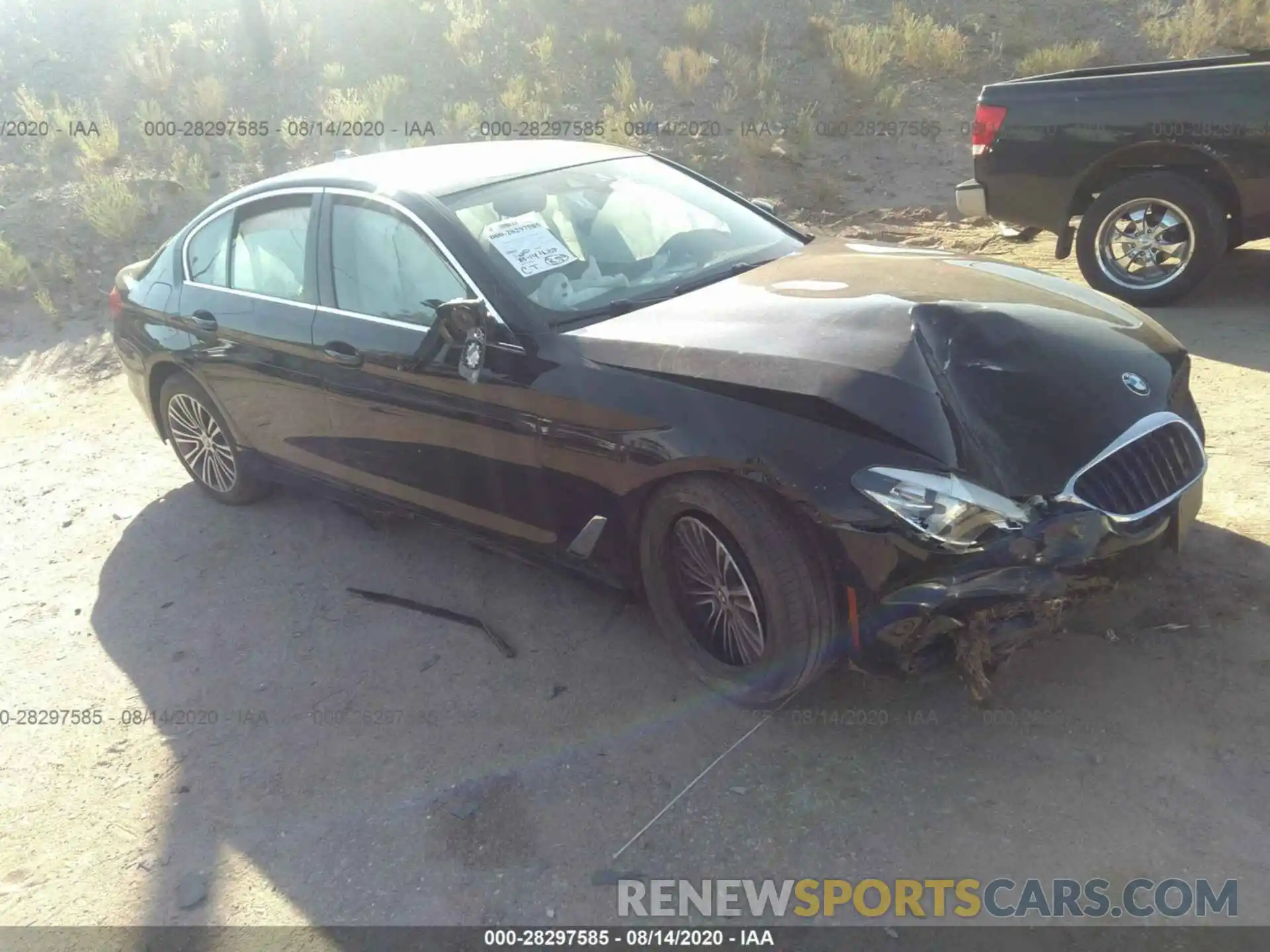 1 Photograph of a damaged car WBAJR7C01LCD08876 BMW 5 SERIES 2020