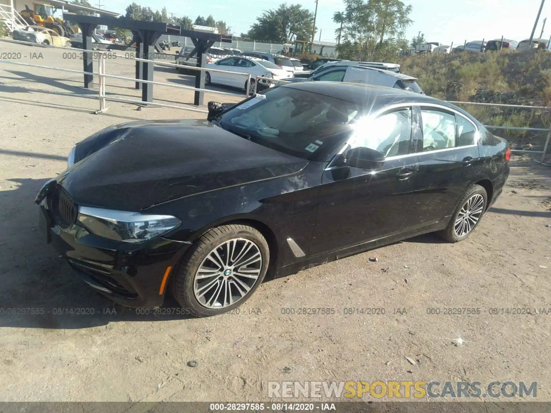 2 Photograph of a damaged car WBAJR7C01LCD08876 BMW 5 SERIES 2020