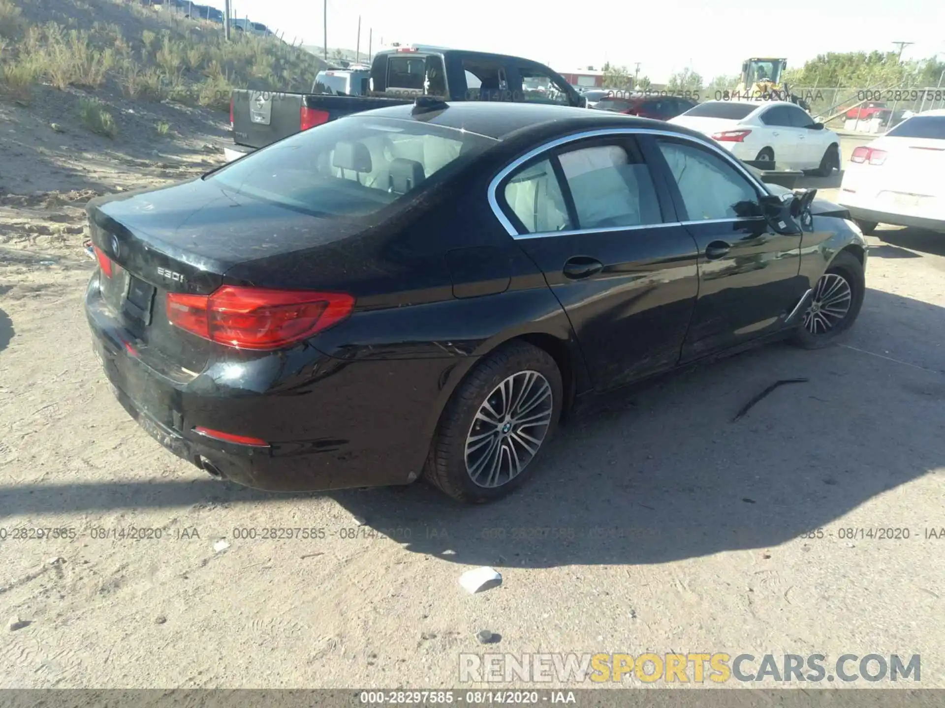 4 Photograph of a damaged car WBAJR7C01LCD08876 BMW 5 SERIES 2020