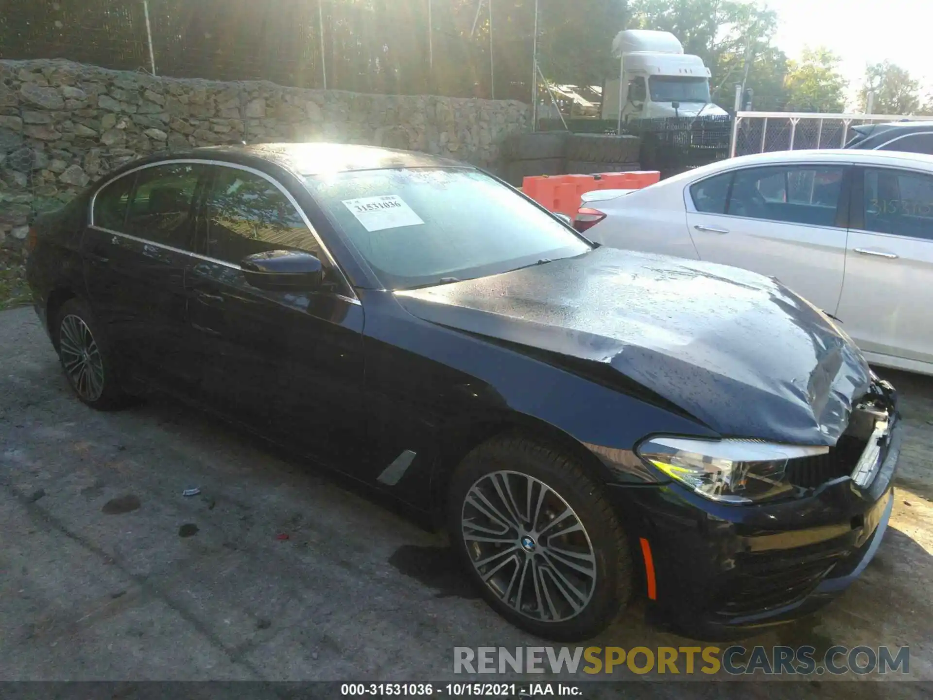 1 Photograph of a damaged car WBAJR7C01LCD09316 BMW 5 SERIES 2020