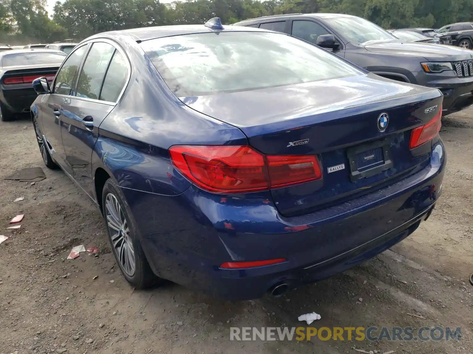 3 Photograph of a damaged car WBAJR7C01LWW81122 BMW 5 SERIES 2020