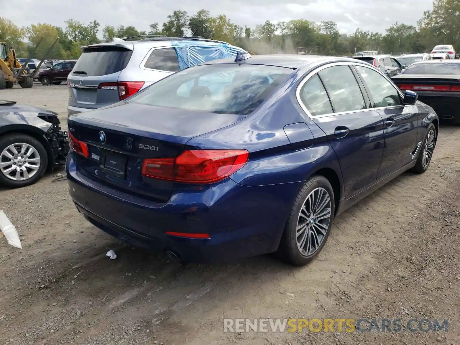 4 Photograph of a damaged car WBAJR7C01LWW81122 BMW 5 SERIES 2020