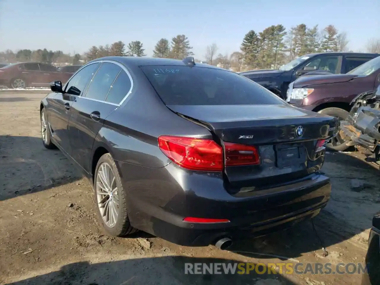 3 Photograph of a damaged car WBAJR7C02LBP96495 BMW 5 SERIES 2020