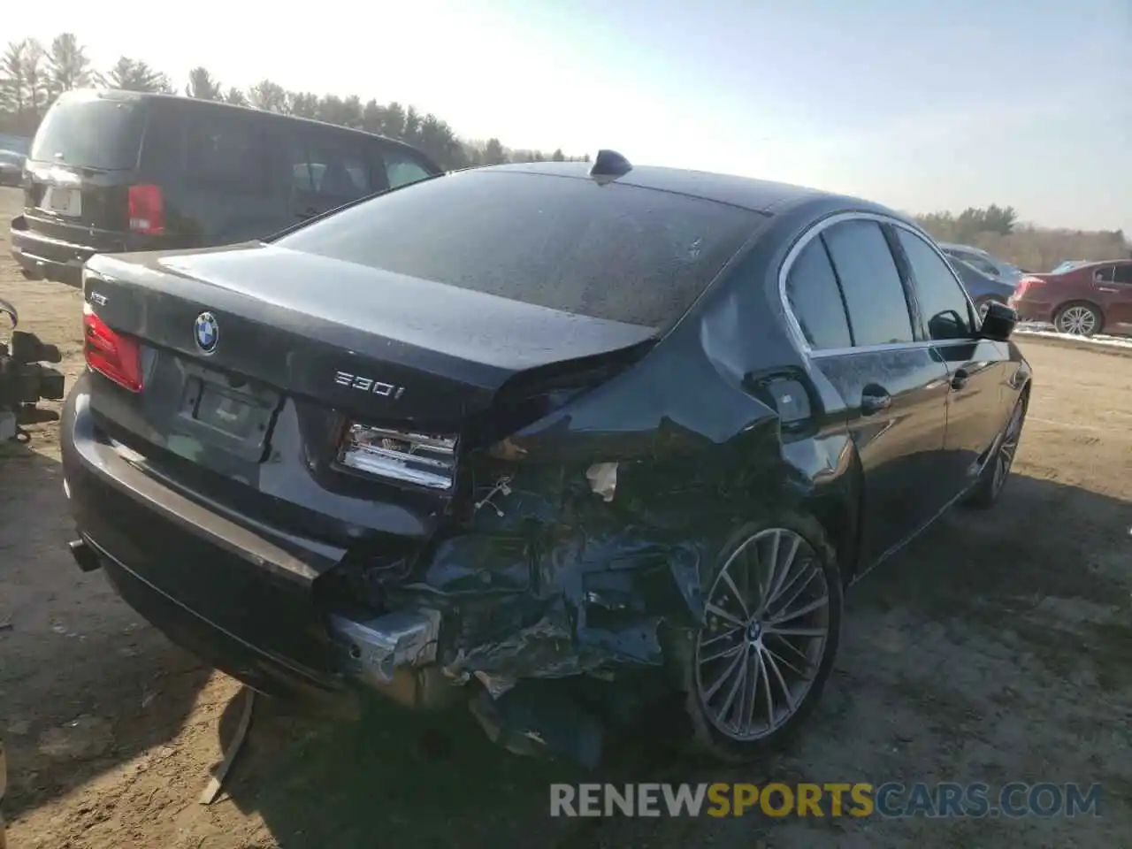 4 Photograph of a damaged car WBAJR7C02LBP96495 BMW 5 SERIES 2020