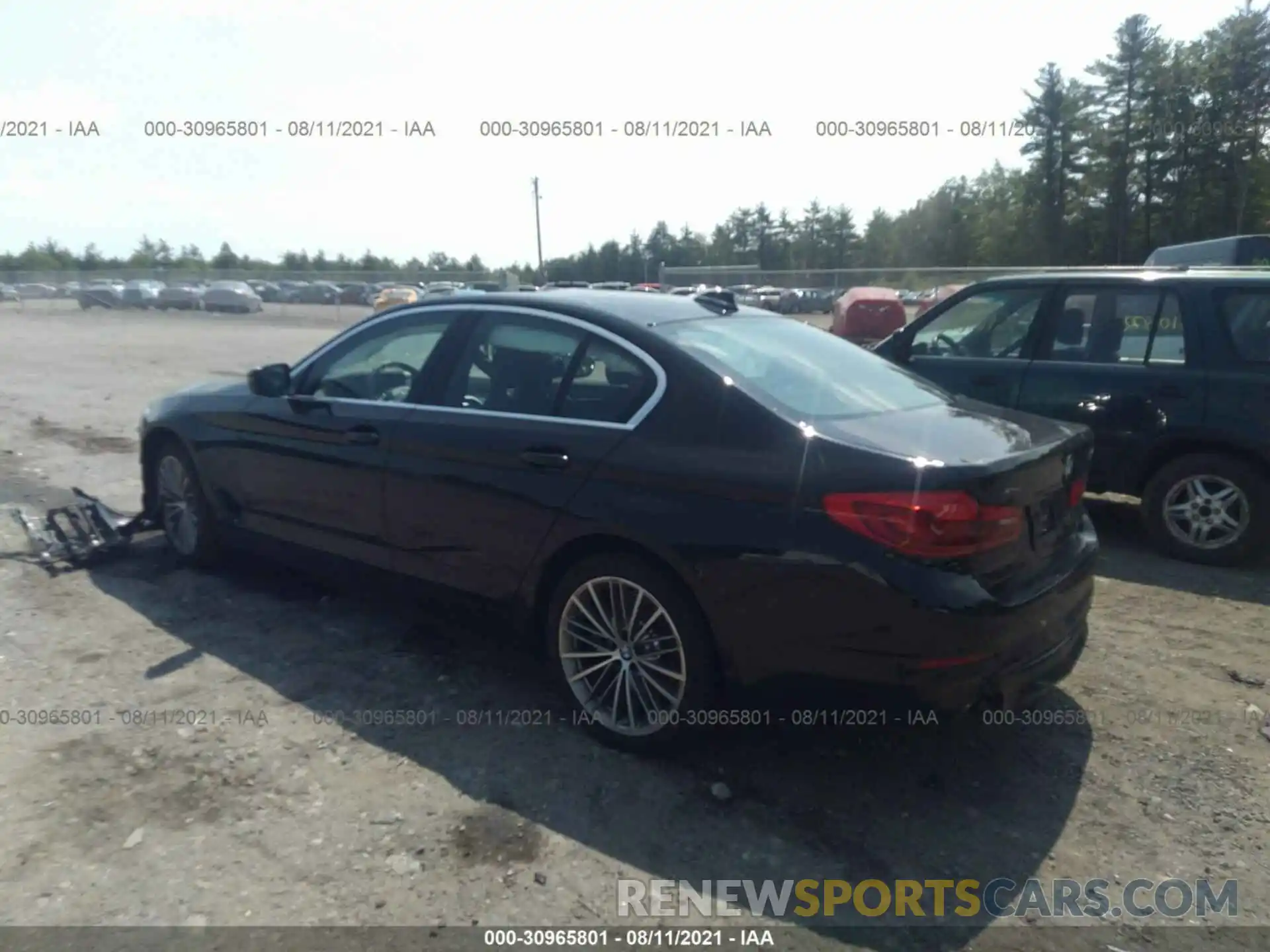 3 Photograph of a damaged car WBAJR7C02LCE55109 BMW 5 SERIES 2020