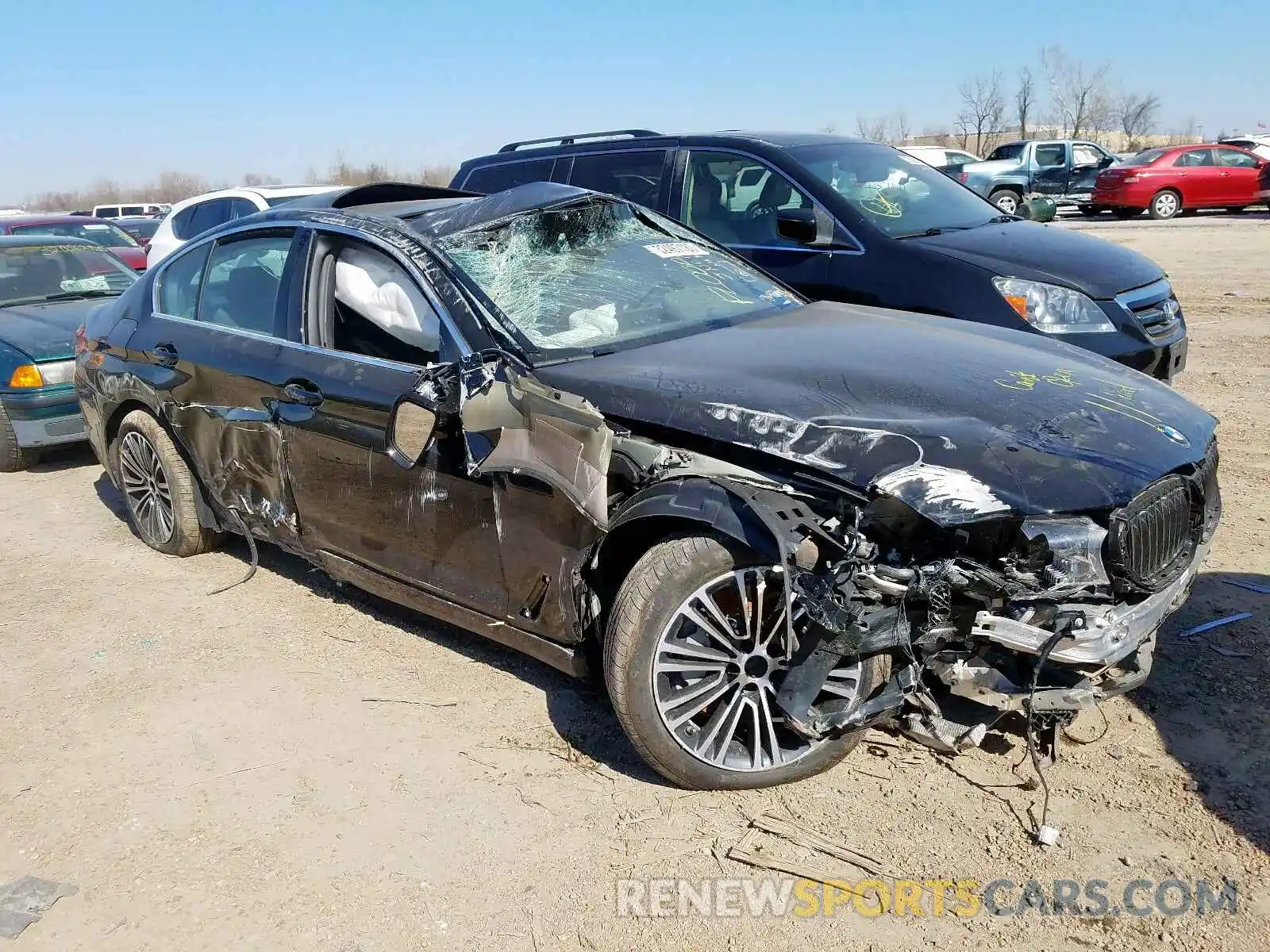 9 Photograph of a damaged car WBAJR7C02LWW64619 BMW 5 SERIES 2020