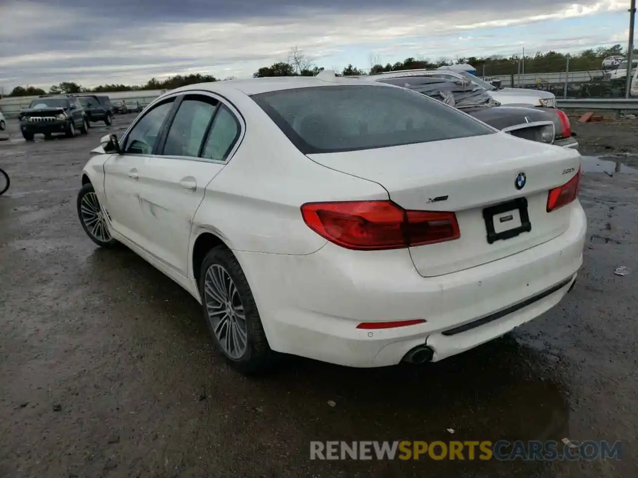 3 Photograph of a damaged car WBAJR7C02LWW65074 BMW 5 SERIES 2020