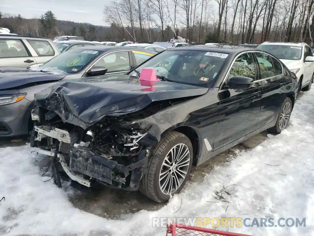 2 Photograph of a damaged car WBAJR7C02LWW65222 BMW 5 SERIES 2020