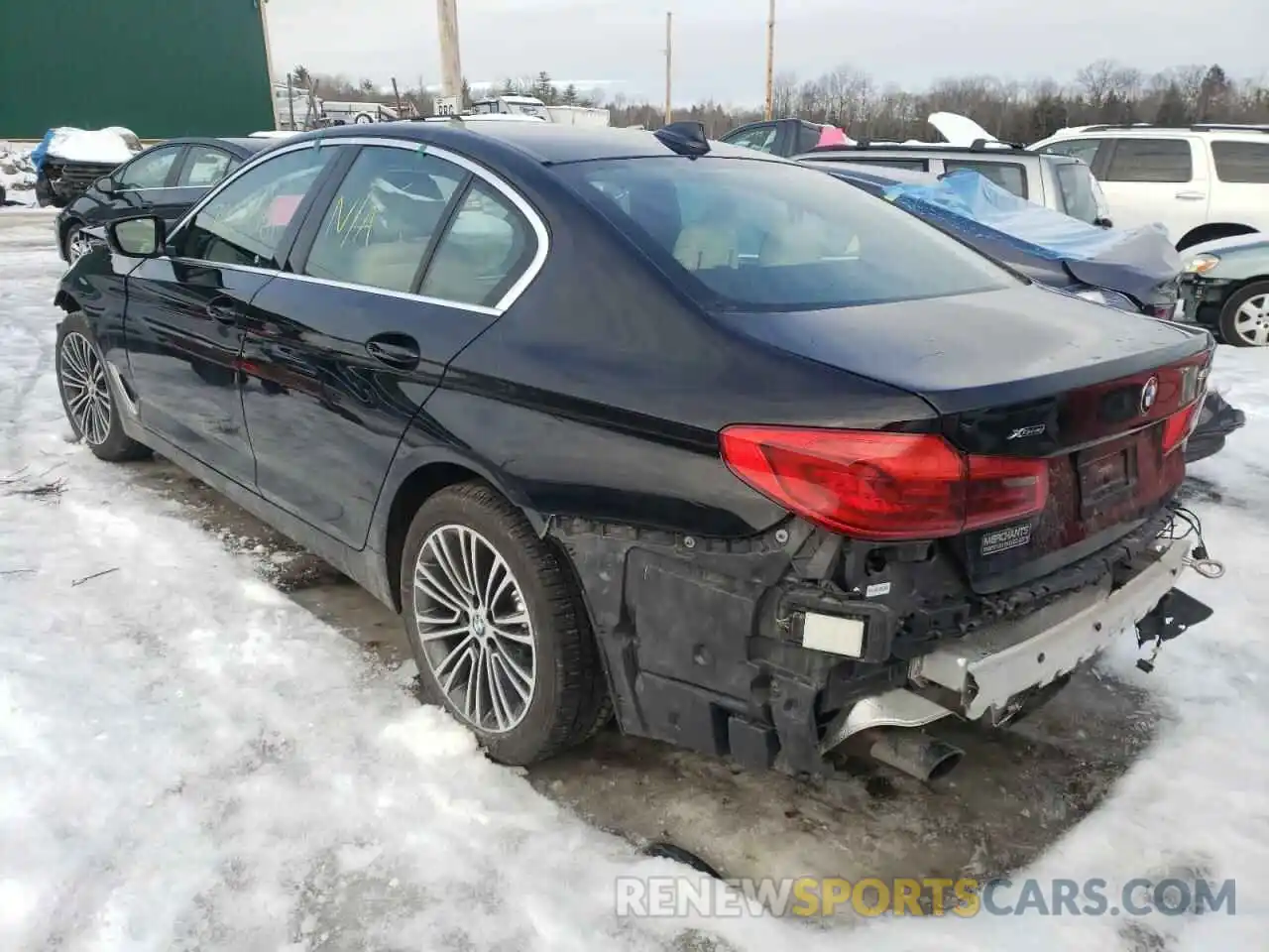 3 Photograph of a damaged car WBAJR7C02LWW65222 BMW 5 SERIES 2020