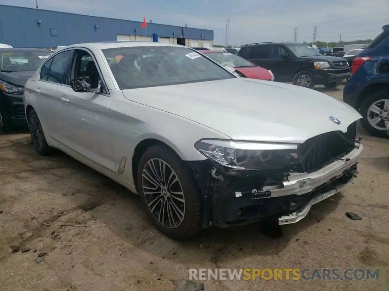 1 Photograph of a damaged car WBAJR7C02LWW77323 BMW 5 SERIES 2020