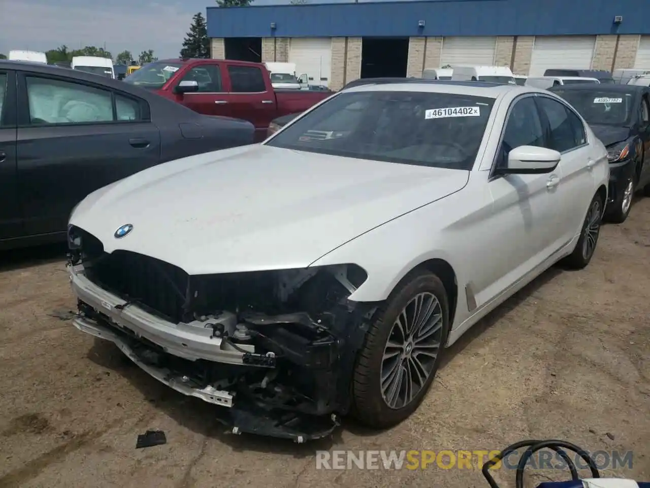 2 Photograph of a damaged car WBAJR7C02LWW77323 BMW 5 SERIES 2020