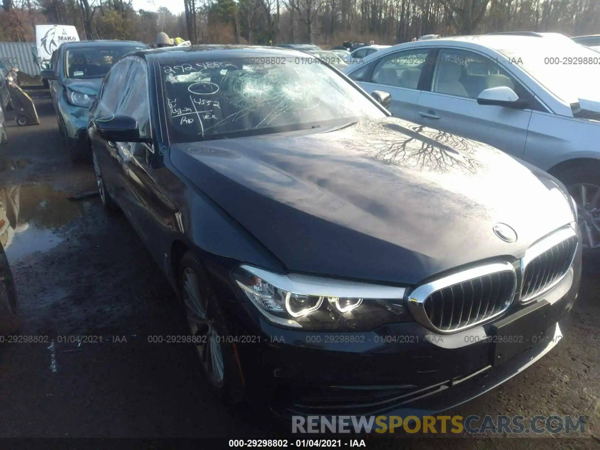 1 Photograph of a damaged car WBAJR7C03LBP96442 BMW 5 SERIES 2020