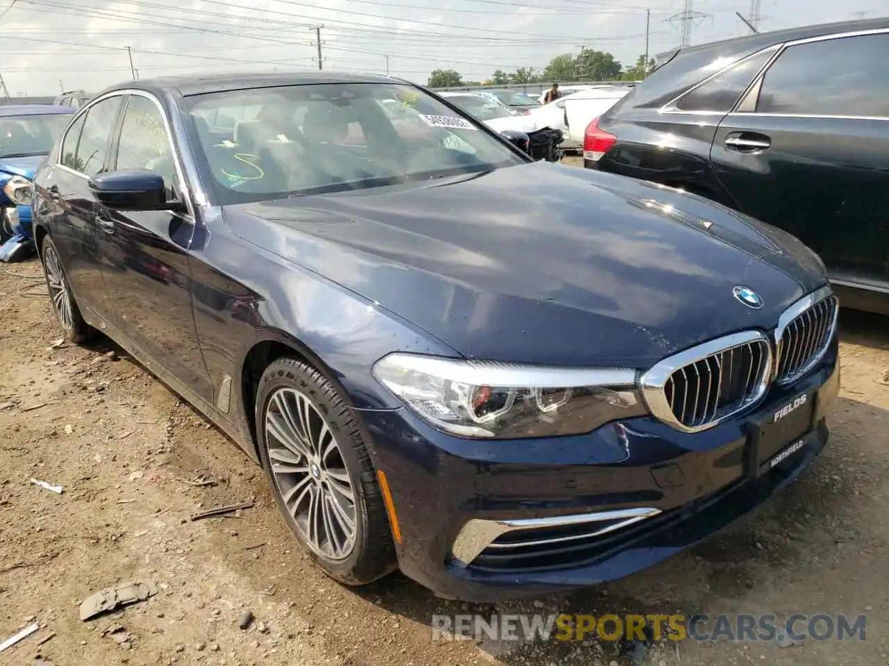 1 Photograph of a damaged car WBAJR7C03LBP96456 BMW 5 SERIES 2020