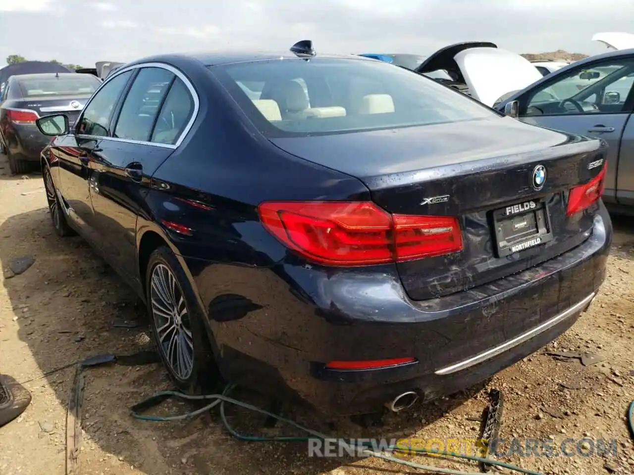 3 Photograph of a damaged car WBAJR7C03LBP96456 BMW 5 SERIES 2020