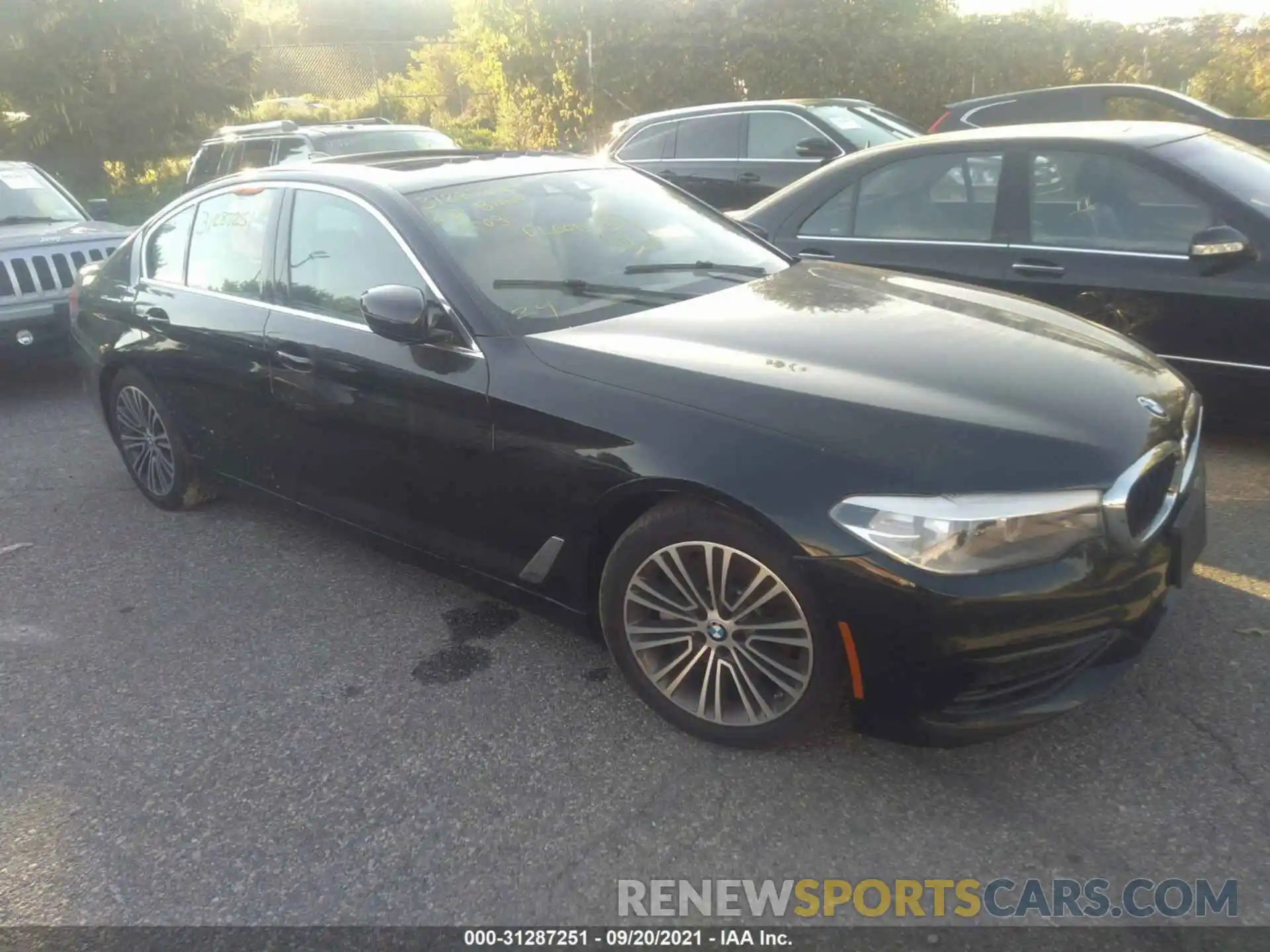 1 Photograph of a damaged car WBAJR7C04LCD14655 BMW 5 SERIES 2020